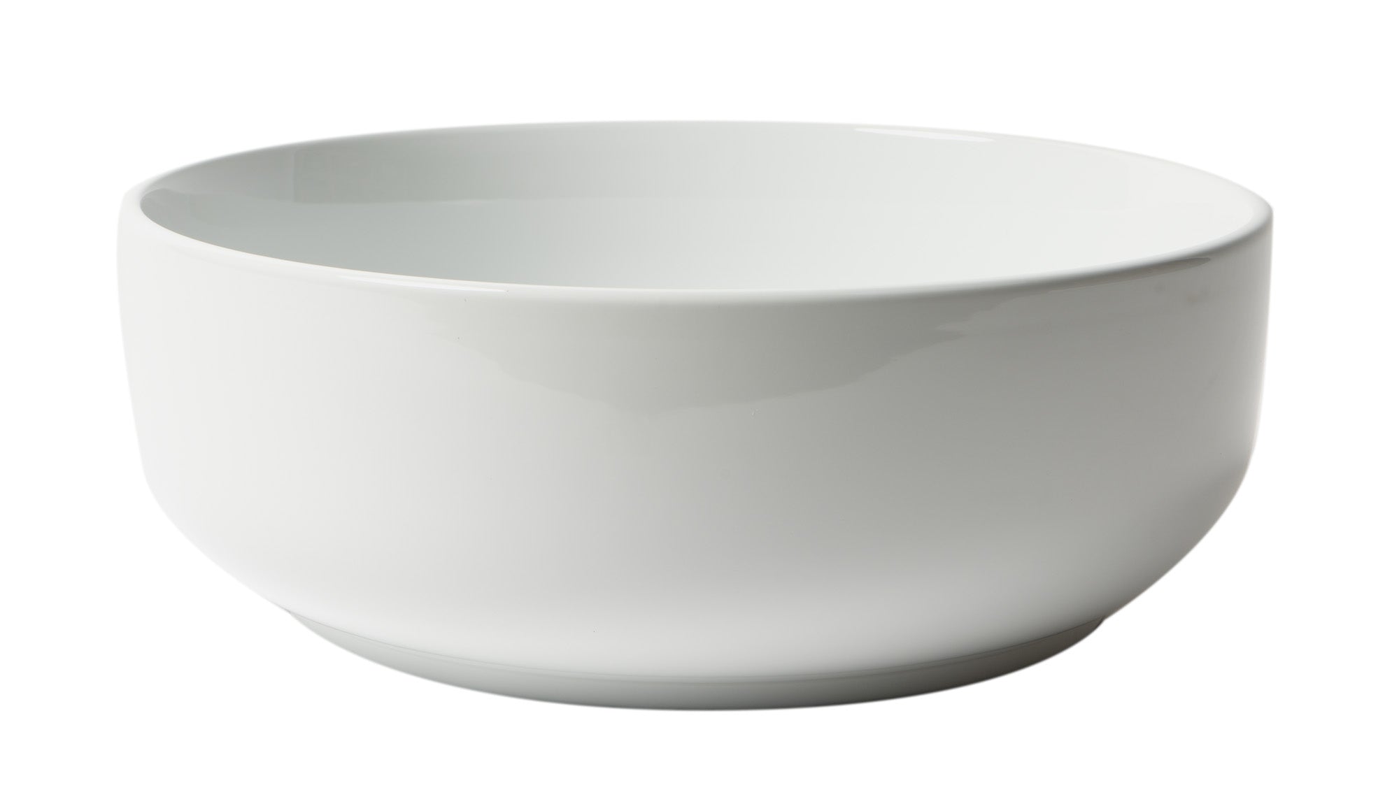 ALFI ABC907-W White 15" Round Above Mount Ceramic Sink