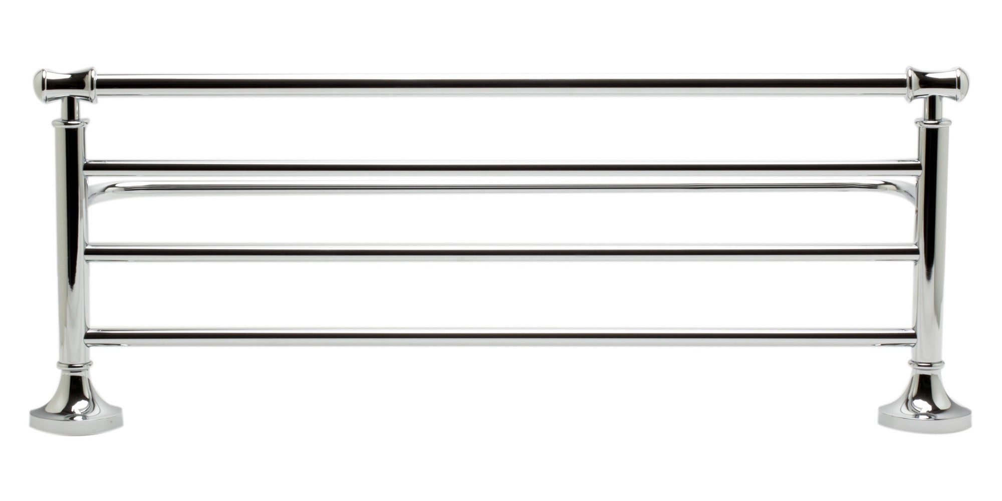 ALFI AB9583 Polished Chrome 23 inch Towel Bar & Shelf Bathroom Accessory