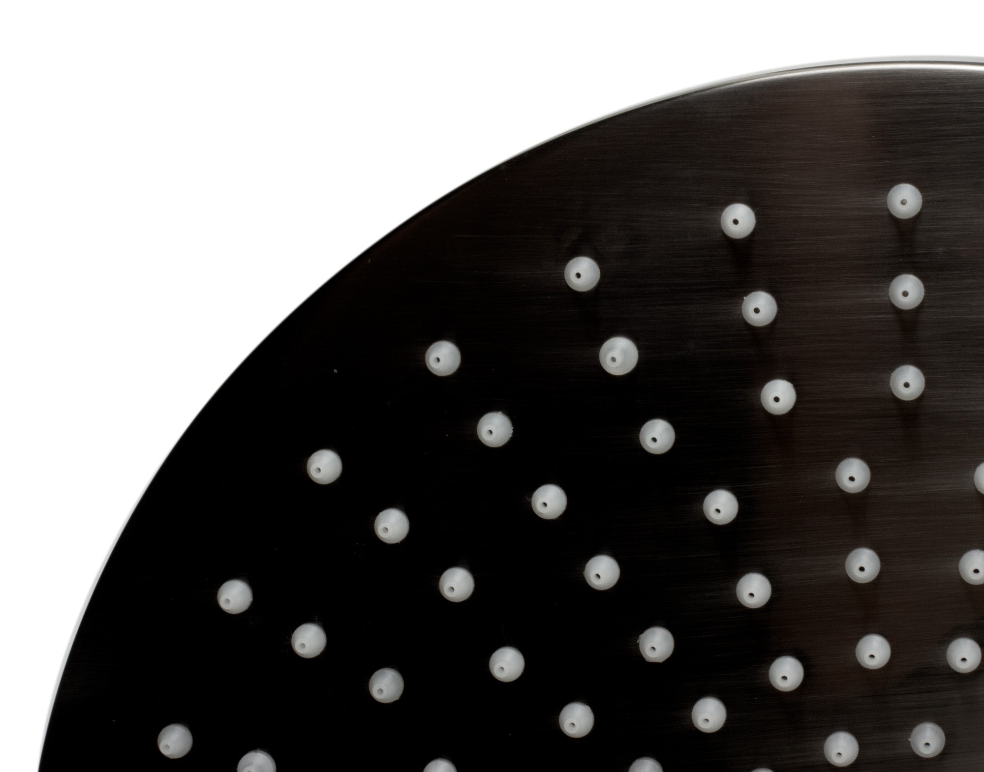 ALFI LED12R-BN Brushed Nickel 12" Round Multi Color LED Rain Shower Head
