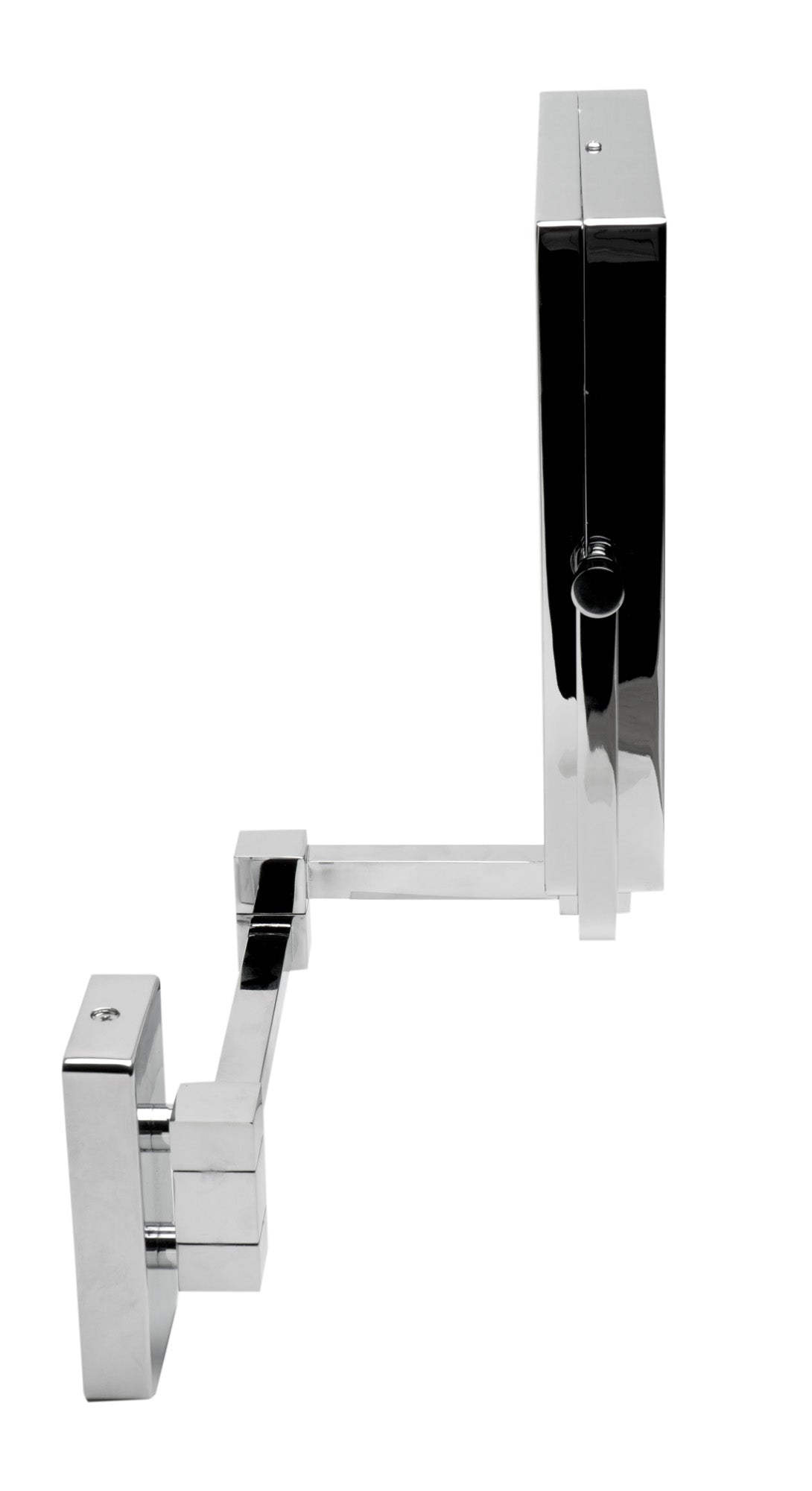 ALFI ABM8WS-PC 8" Square Wall Mounted 5x Magnify Cosmetic Mirror