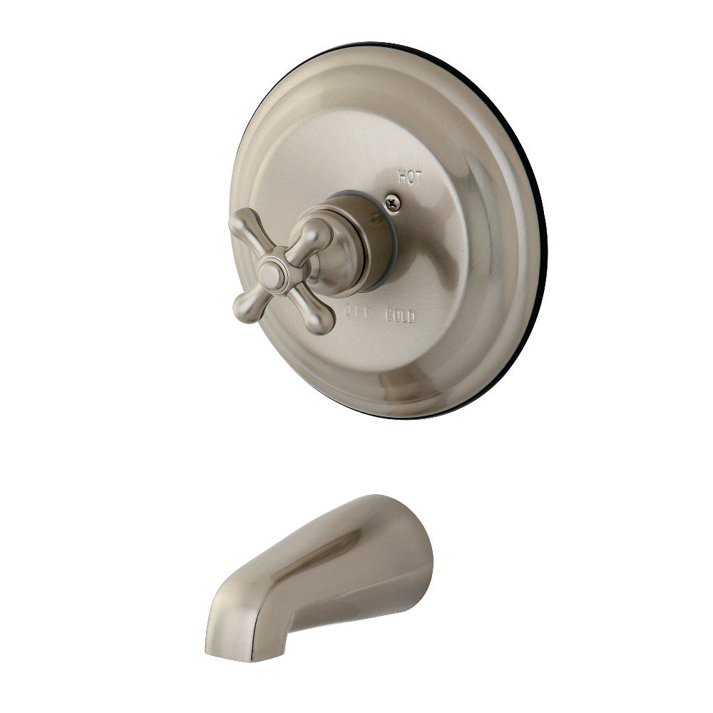 Kingston Brass KB3638AXTO Vintage Single-Handle Pressure Balanced Tub Faucet, Brushed Nickel