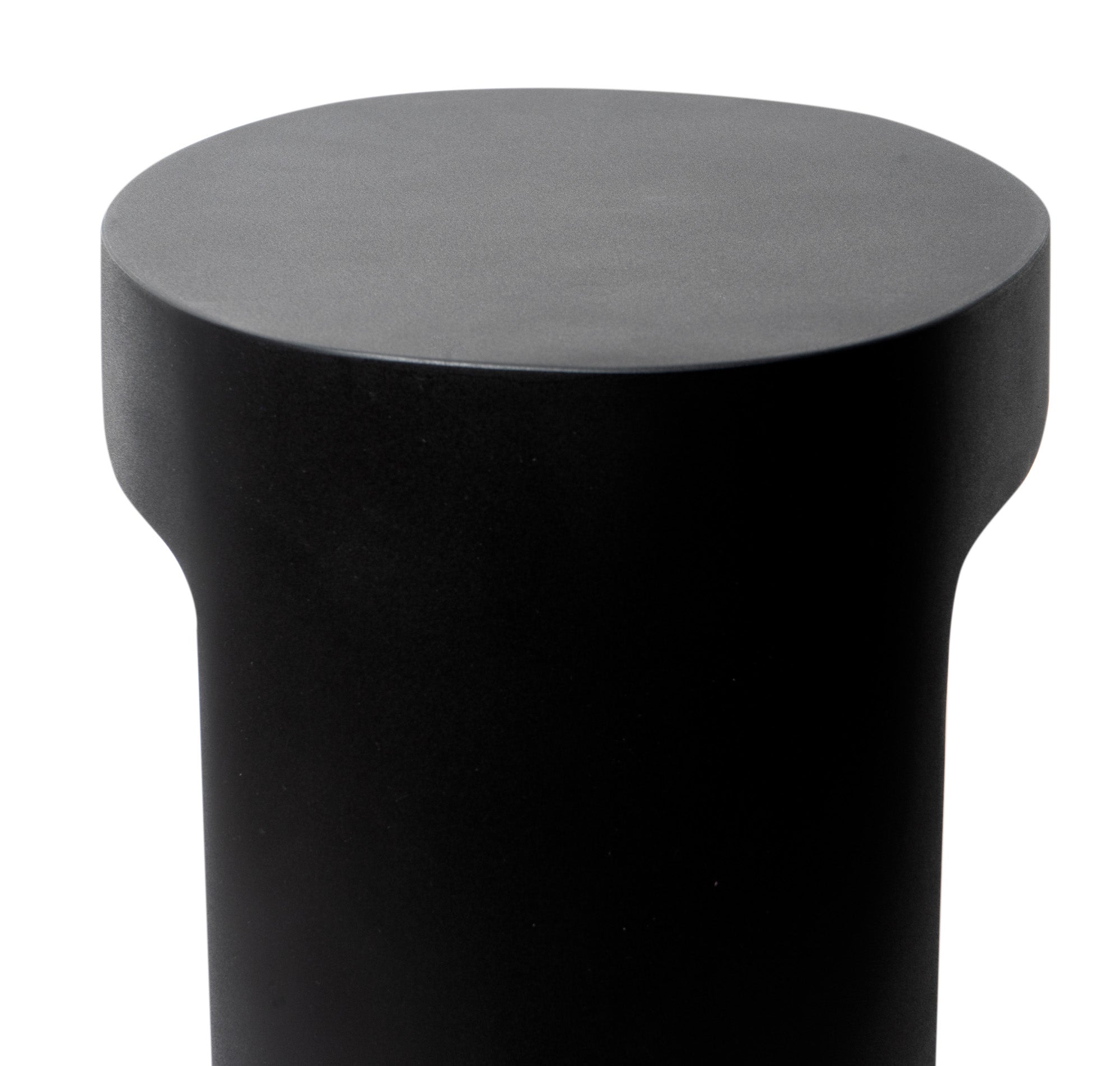 ALFI ABST66BM Black Matte Solid Surface Resin Bathroom / Shower Stool