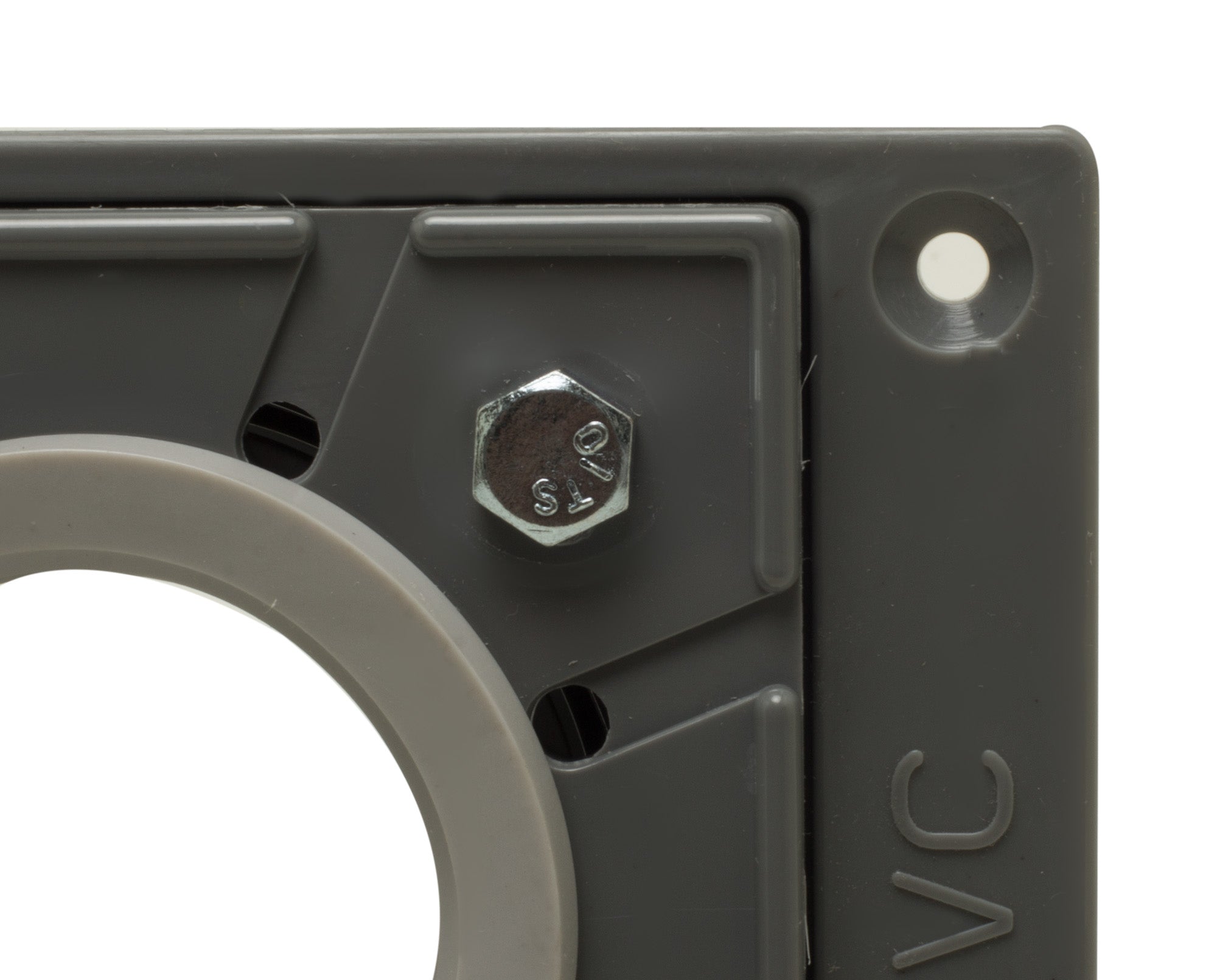 ALFI ABDB55 PVC Shower Drain Base with Rubber Fitting