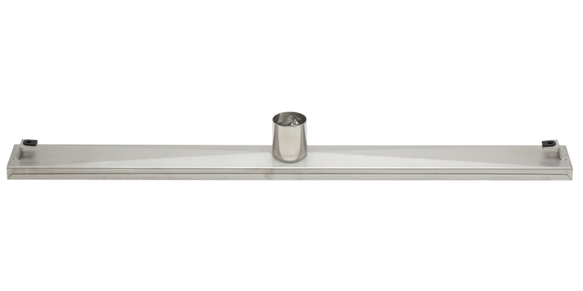 ALFI ABLD32A 32" Modern Stainless Steel Linear Shower Drain  w/o Cover