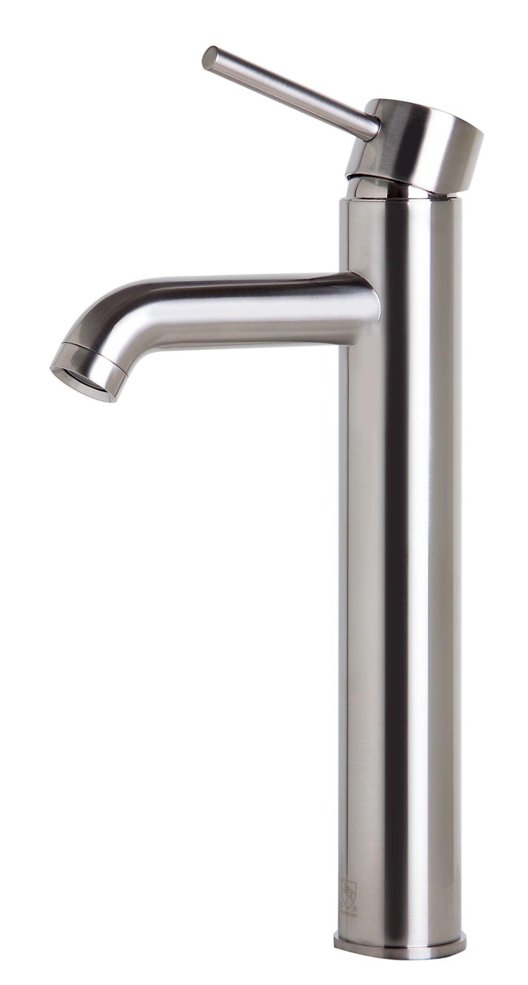 ALFI AB1023-BN Tall Brushed Nickel Single Lever Bathroom Faucet