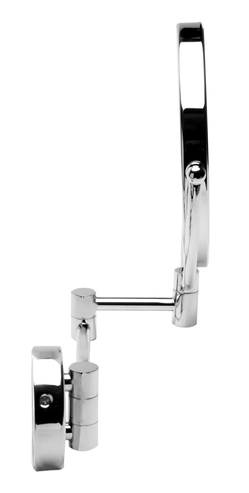 ALFI ABM8WR-PC 8" Round Wall Mounted 5x Magnify Cosmetic Mirror