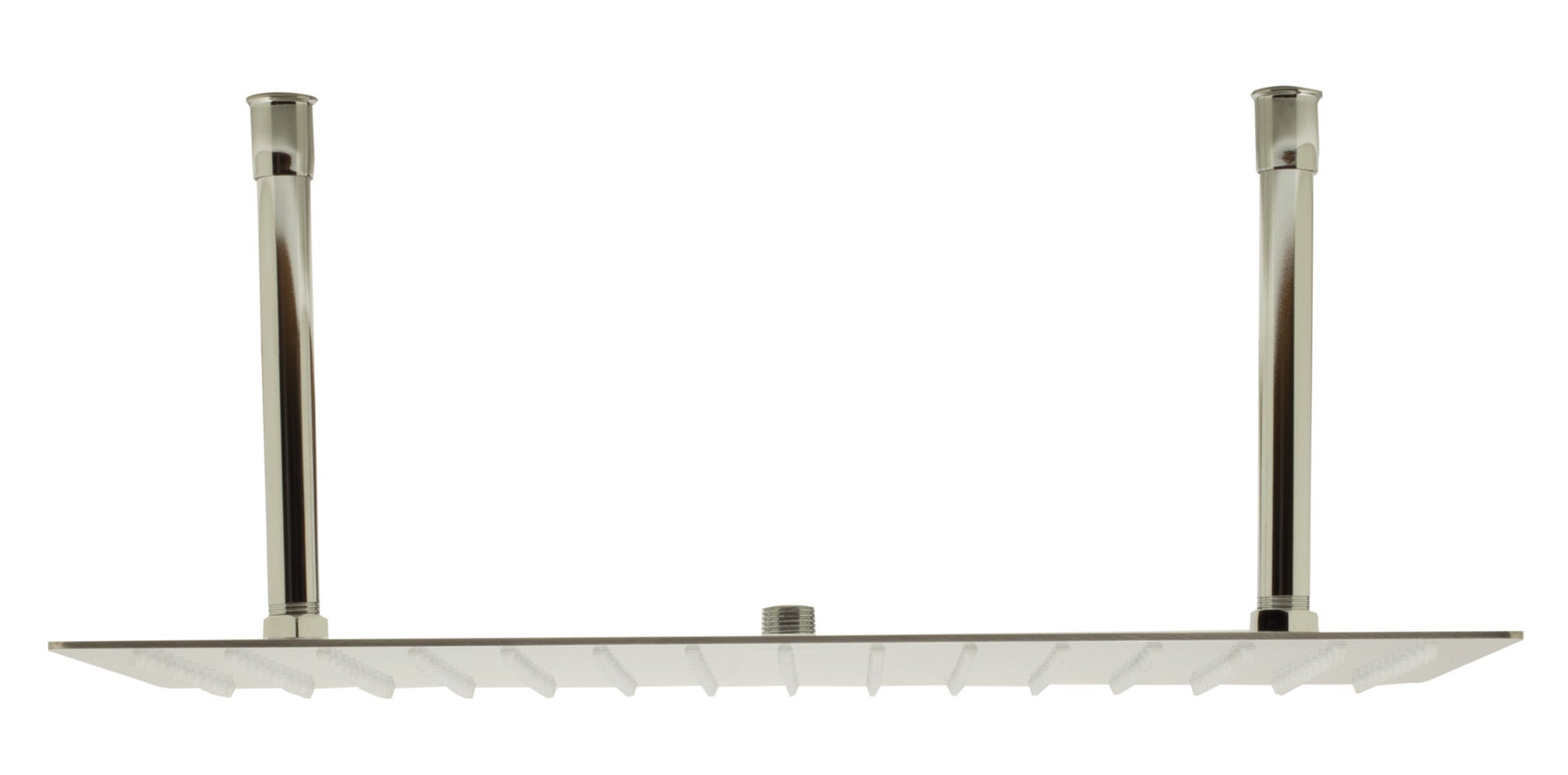 ALFI RAIN2012-BSS 20" Rectangular Brushed Solid Stainless Steel Ultra Thin Rain Shower Head