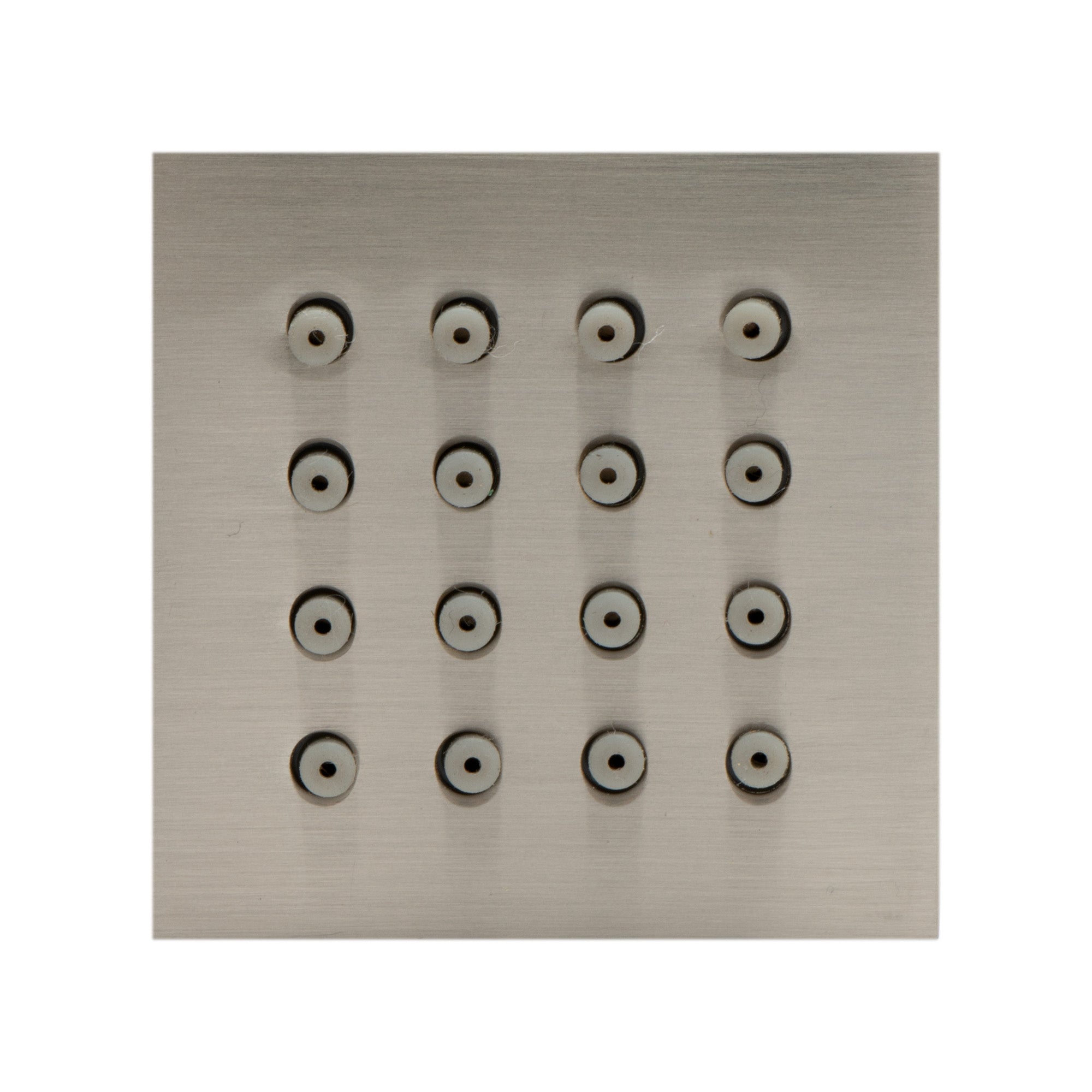 ALFI AB3820-BN Brushed Nickel 2" Square Adjustable Shower Body Spray