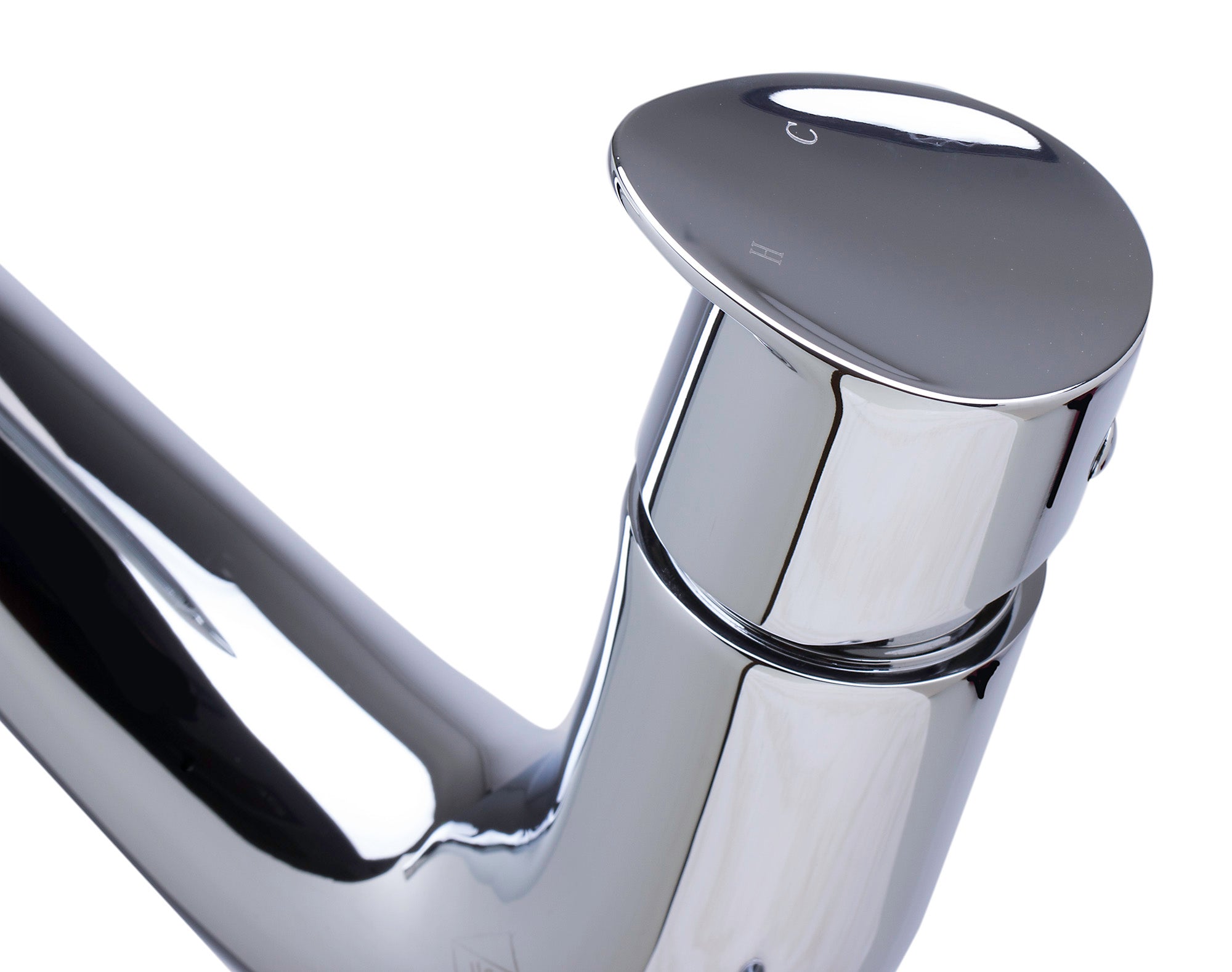 ALFI AB1570-PC Tall Wave Polished Chrome Single Lever Bathroom Faucet