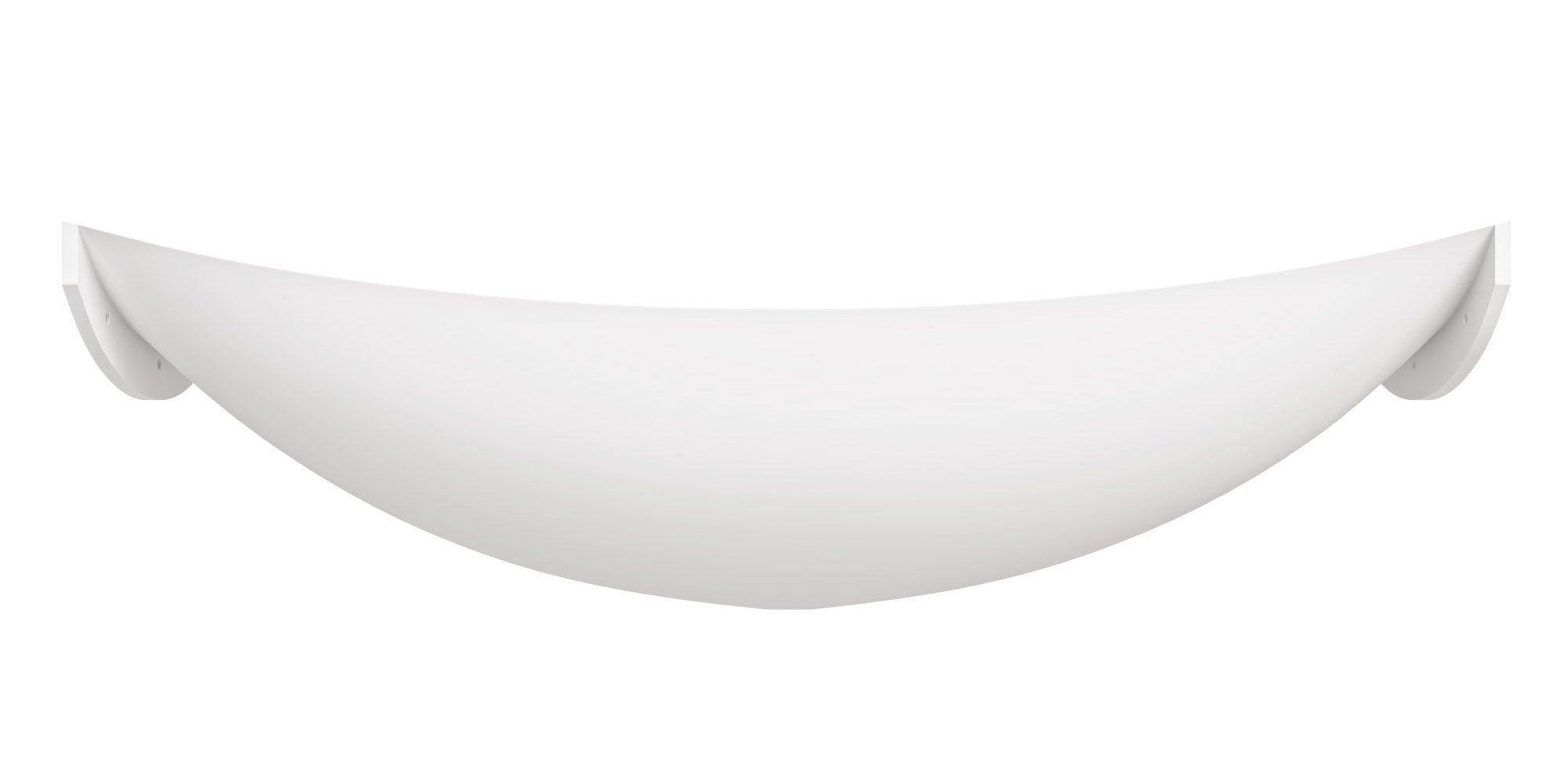 ALFI HammockTub2-WM White Matte 71" Solid Surface Resin Suspended Wall Mounted Hammock Bathtub