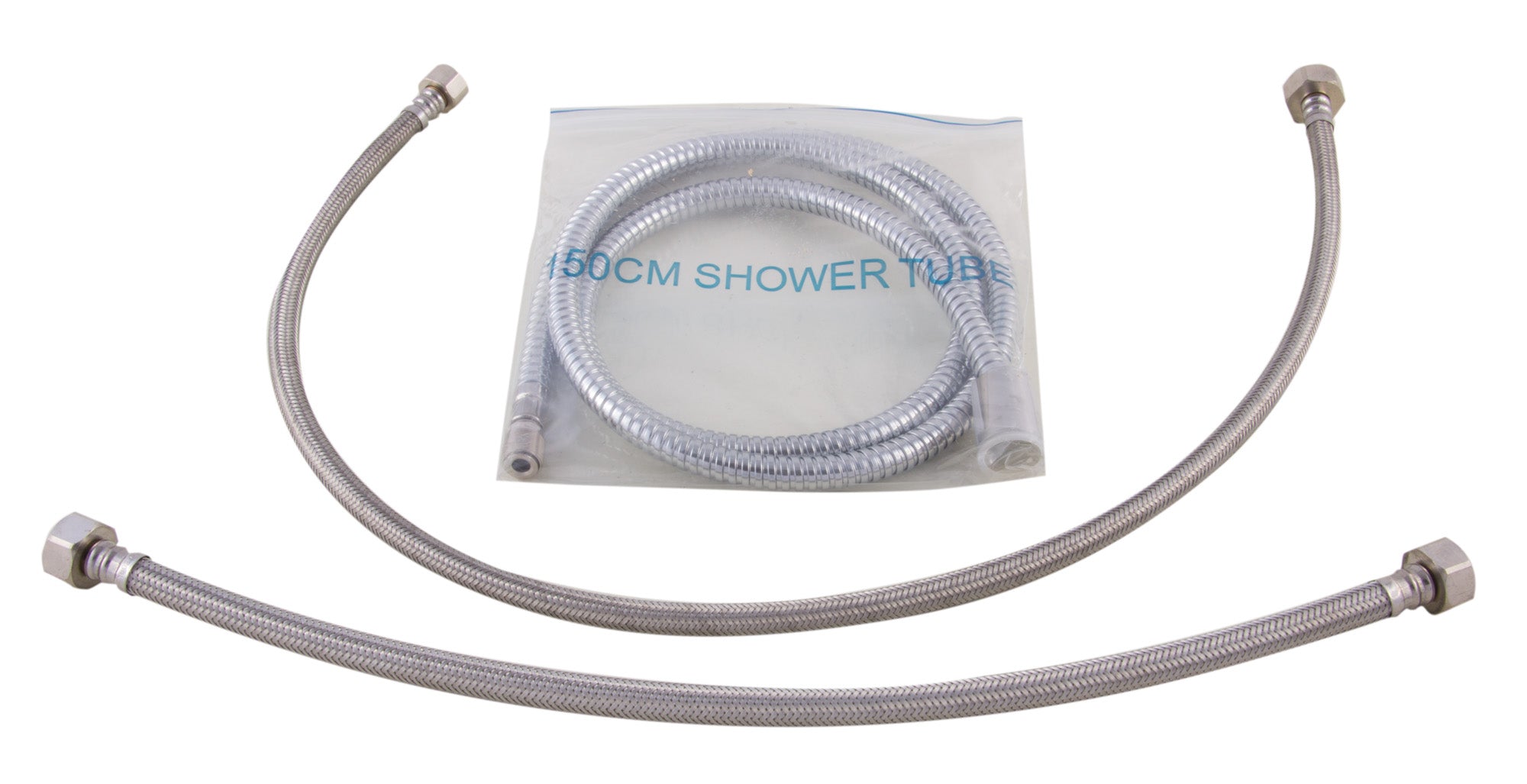 ALFI AB2464-BN Brushed Nickel Deck Mounted 3 Hole Tub Filler & Shower Head