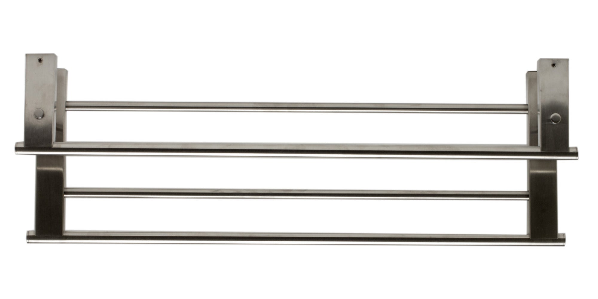 ALFI AB9564-BN Brushed Nickel 26 inch Towel Bar & Shelf Bathroom Accessory