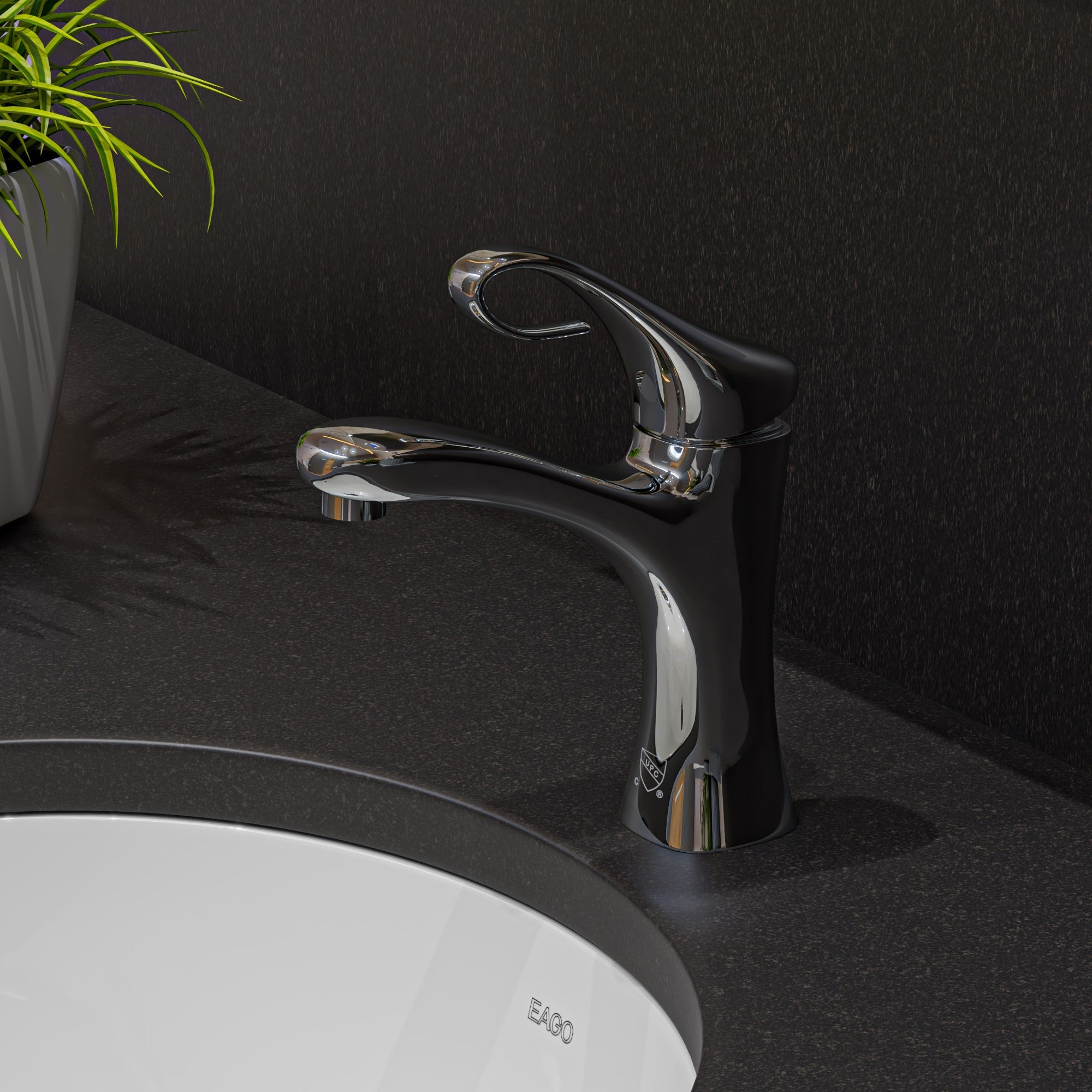 ALFI AB1295-PC Polished Chrome Single Lever Bathroom Faucet