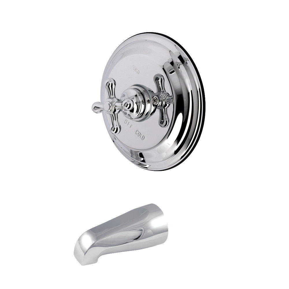 Kingston Brass KB3631AXTO Vintage Single-Handle Pressure Balanced Tub Faucet, Polished Chrome