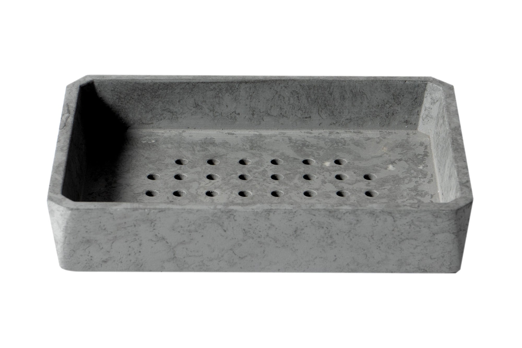 ALFI ABCO1023 7 Piece Solid Concrete Gray Matte Bathroom Accessory Set