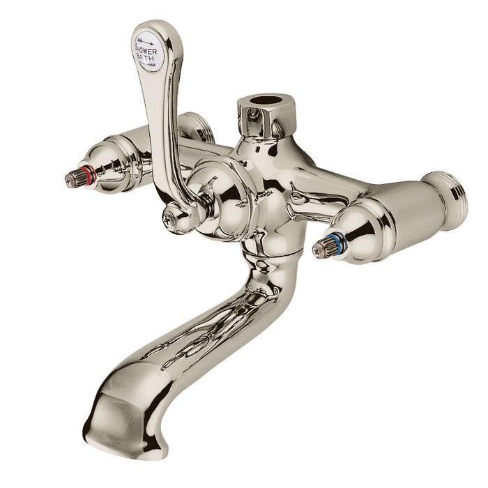 Kingston Brass ABT100-8 Vintage Tub Faucet Body, Brushed Nickel