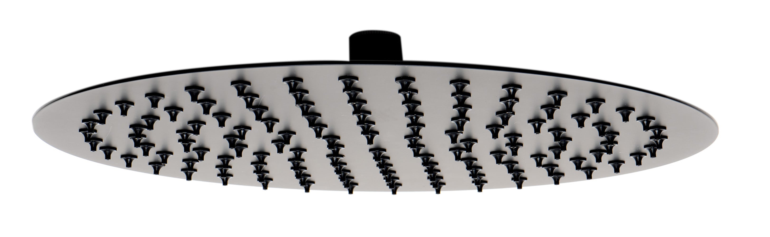 ALFI RAIN12R-BM Matte Black Stainless Steel 12" Round Ultra-Thin Rain Shower Head