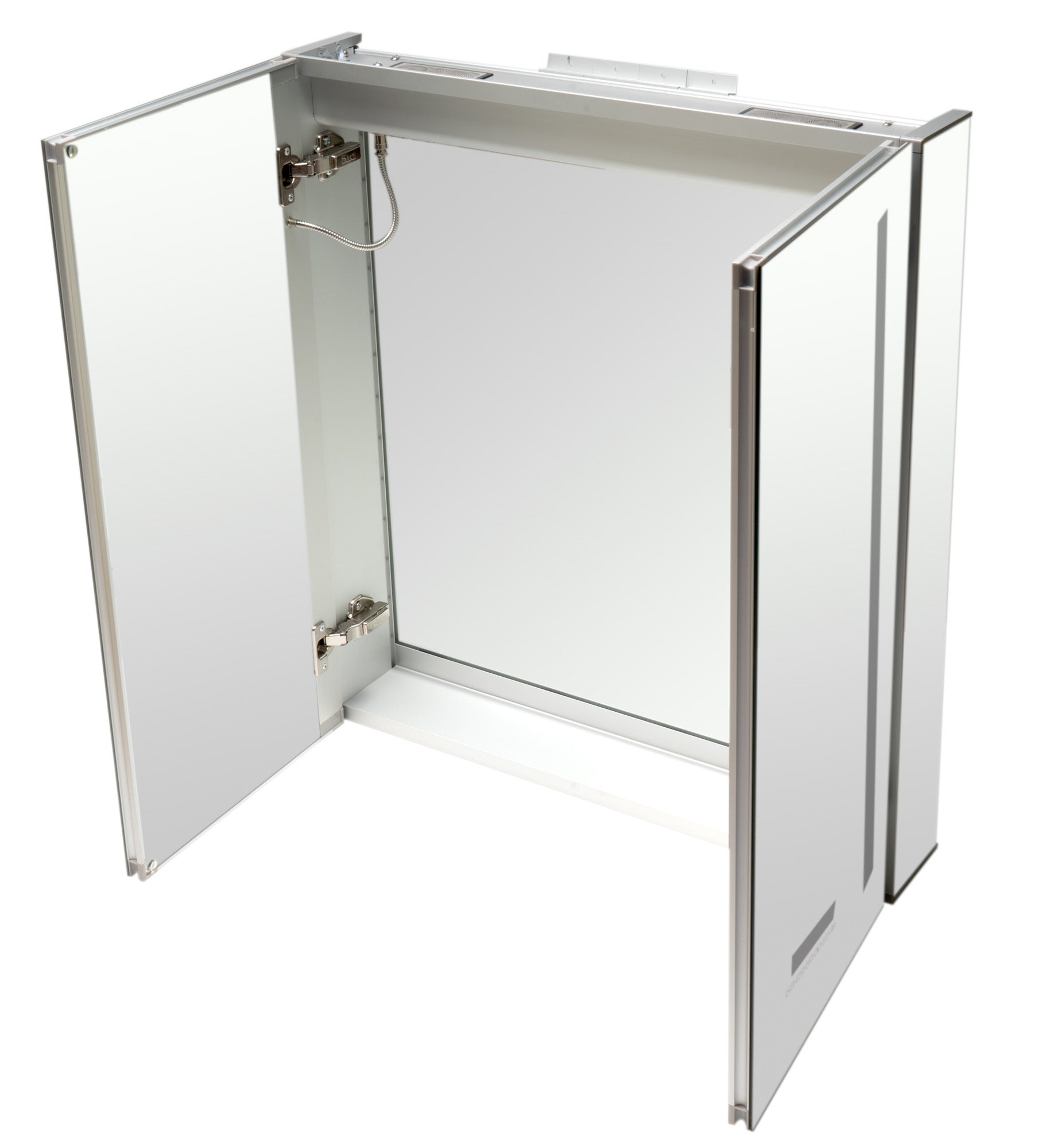 ALFI ABMC2630BT 26" x 30" Double Door LED Light Bluetooth Medicine Cabinet