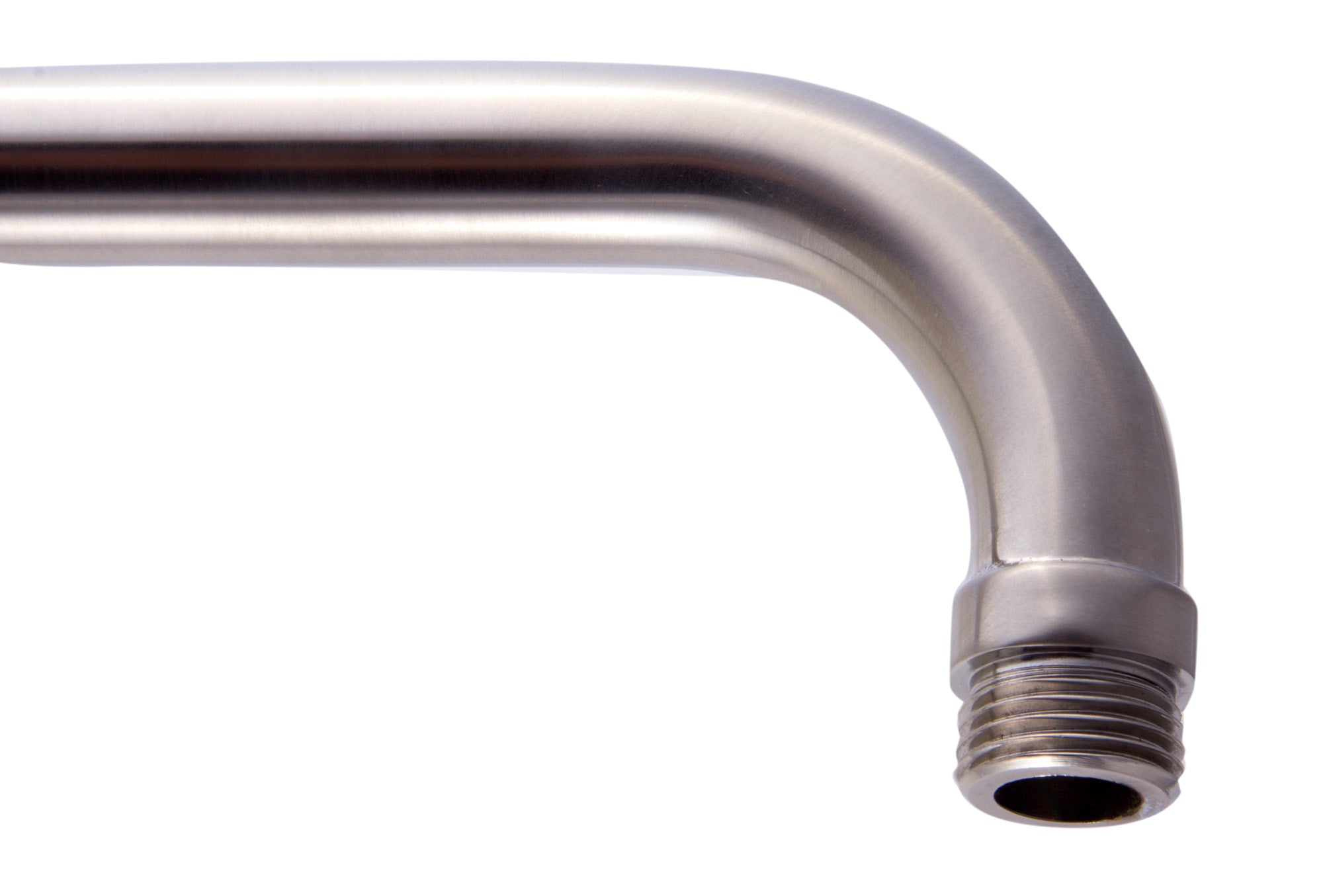 ALFI AB12GRW-BN Brushed Nickel 12" Round Raised Wall Mounted Shower Arm