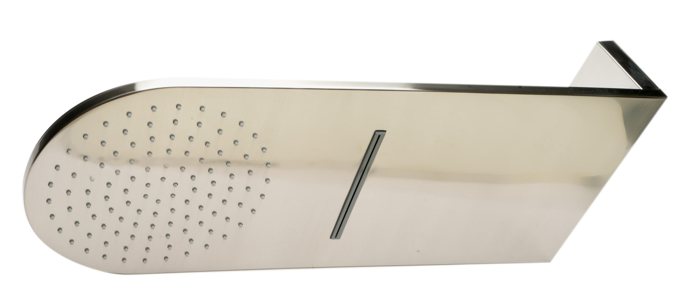 ALFI RAIN10RW-BN Brushed Nickel 10" Wall-Mounted Square Waterfall Rain Shower Head