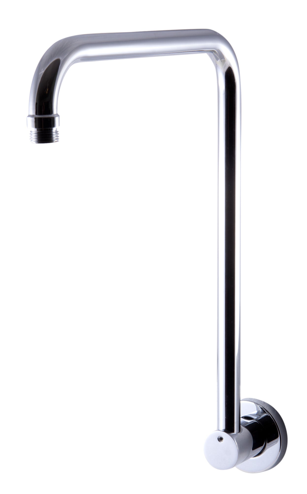 ALFI AB12GRW-PC Polished Chrome 12" Round Raised Wall Mounted Shower Arm