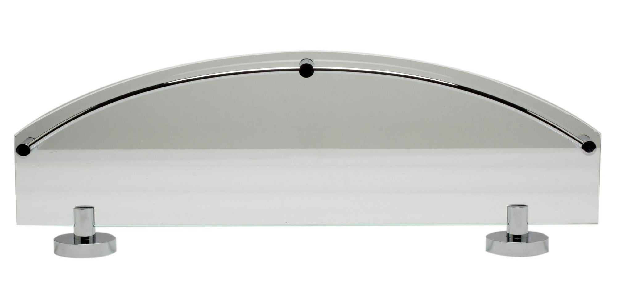 ALFI AB9547 Polished Chrome Wall Mounted Glass Shower Shelf Bathroom Accessory