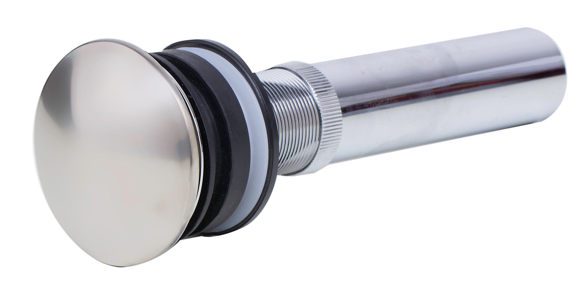 ALFI AB9055-BN Brushed Nickel Pop Up Drain for Bathroom Sink without Overflow