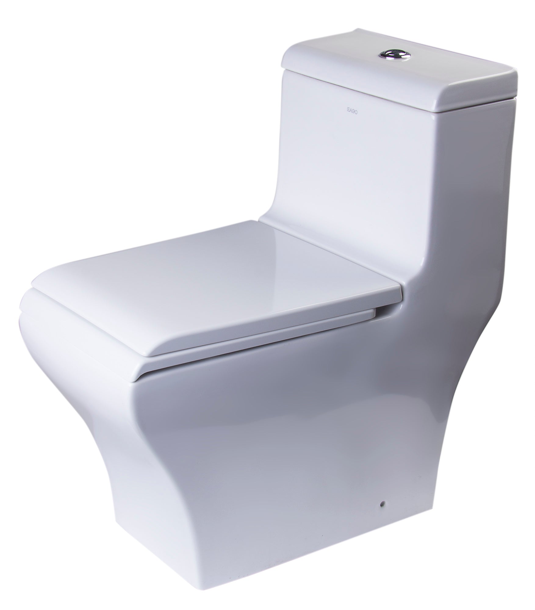 EAGO TB356 DUAL FLUSH ONE PIECE  HIGH EFFICIENCY LOW FLUSH CERAMIC TOILET