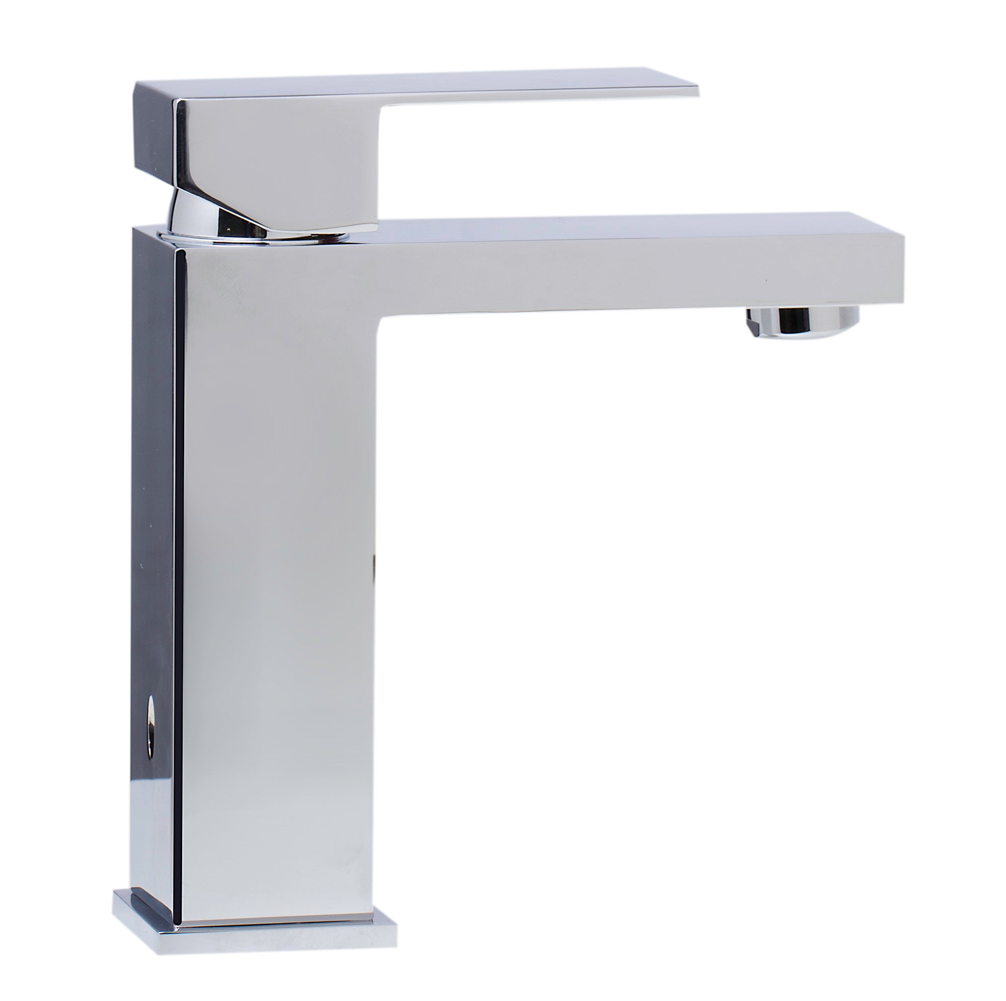 ALFI AB1229-PC Polished Chrome Square Single Lever Bathroom Faucet