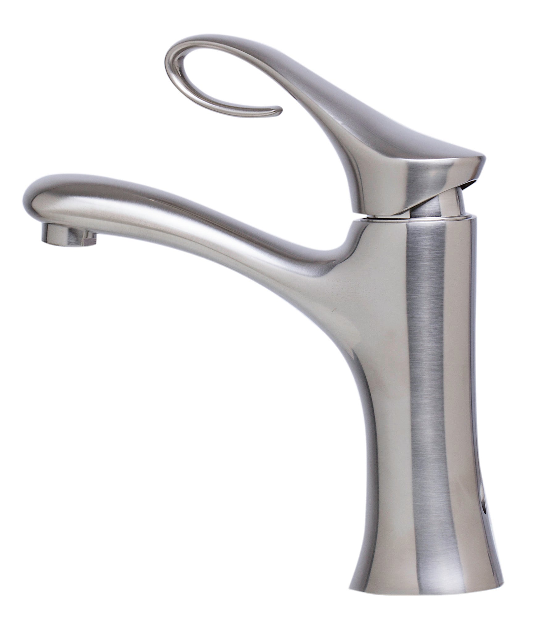 ALFI AB1295-BN Brushed Nickel Single Lever Bathroom Faucet