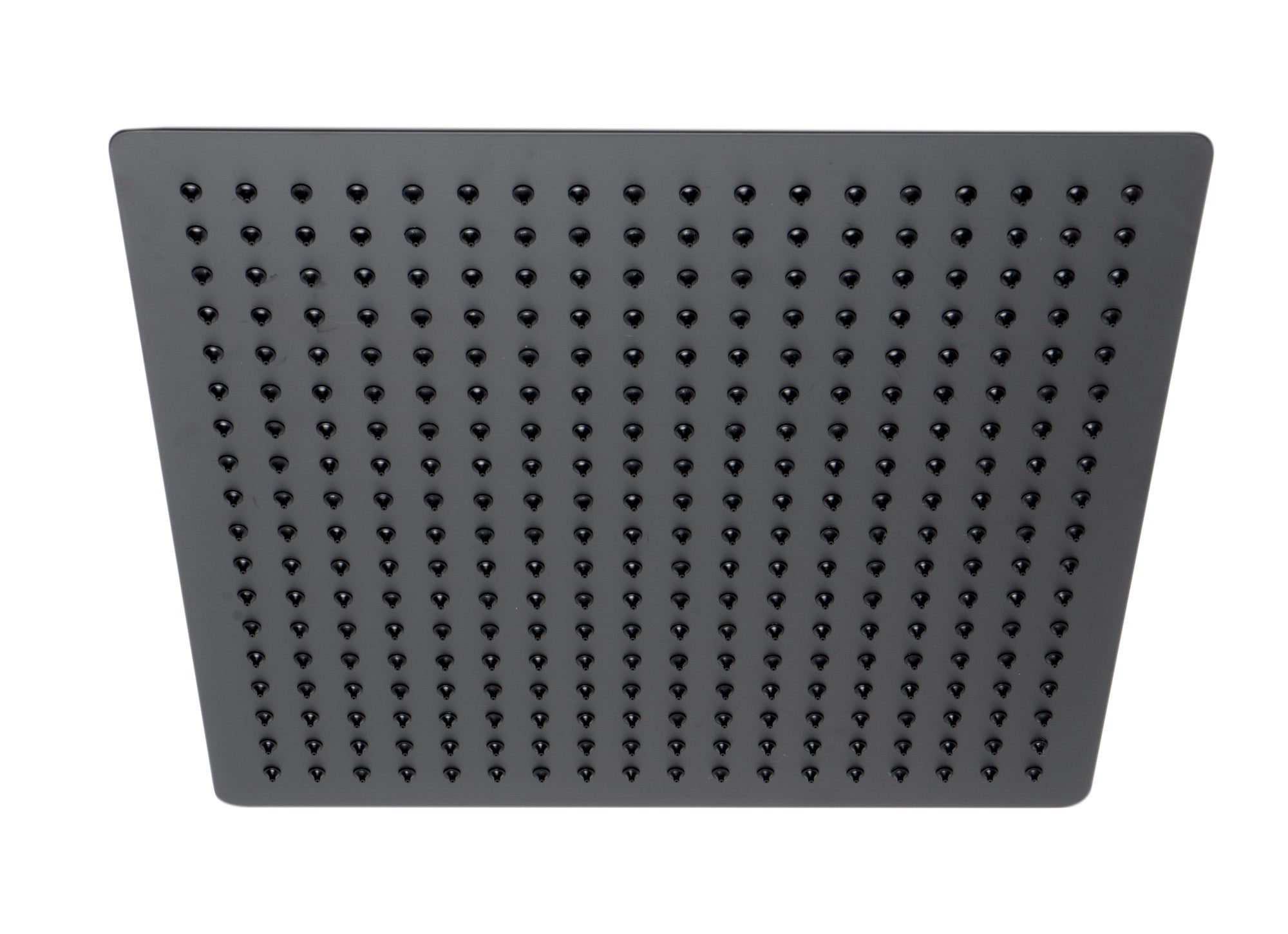 ALFI RAIN16S-BM Matte Black Stainless Steel 16" Square Ultra-Thin Rain Shower Head
