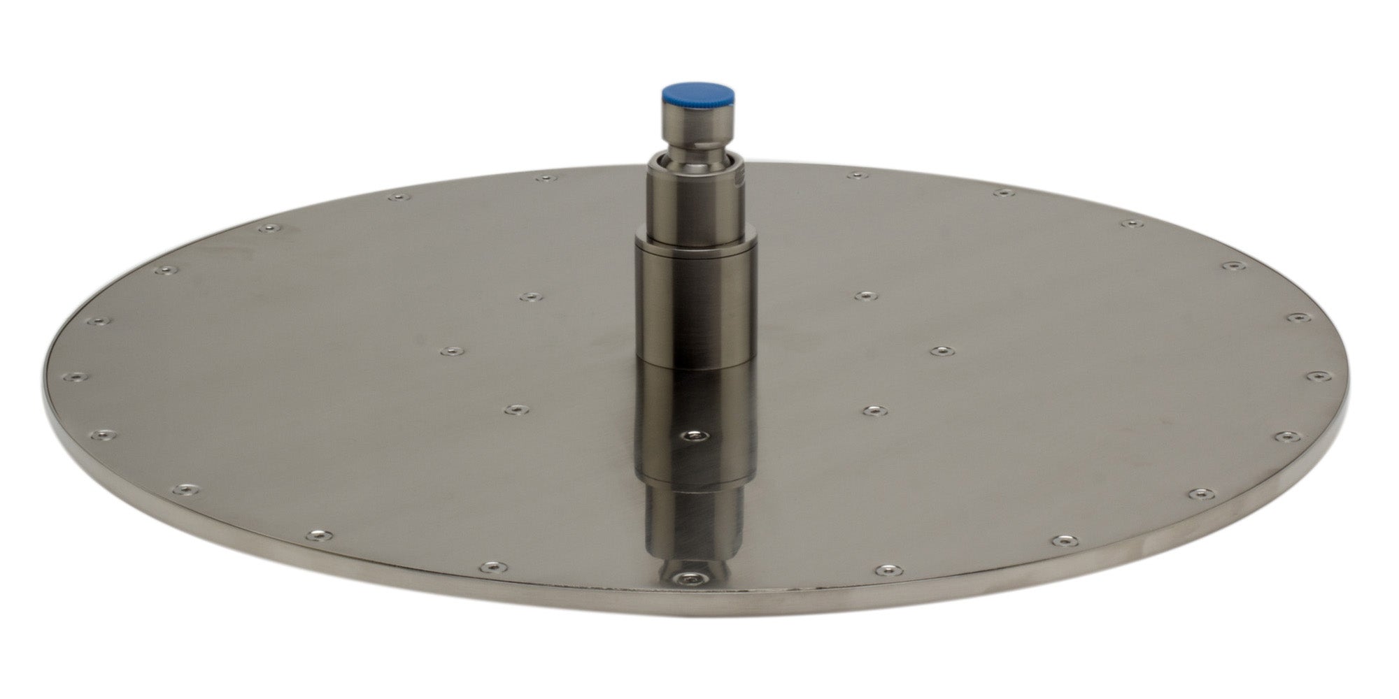 ALFI LED16R-BN Brushed Nickel 16" Round Multi Color LED Rain Shower Head