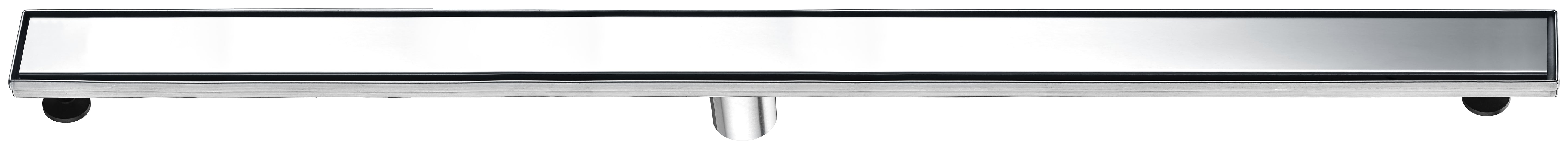 ALFI ABLD47B-PSS 47" Polished Stainless Steel Linear Shower Drain with Solid Cover