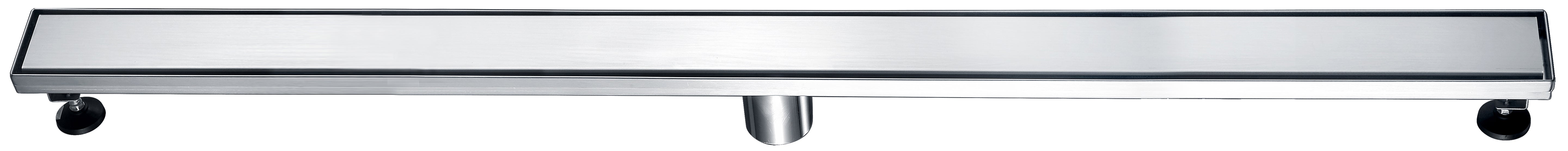 ALFI ABLD47B-BSS 47" Brushed Stainless Steel Linear Shower Drain with Solid Cover