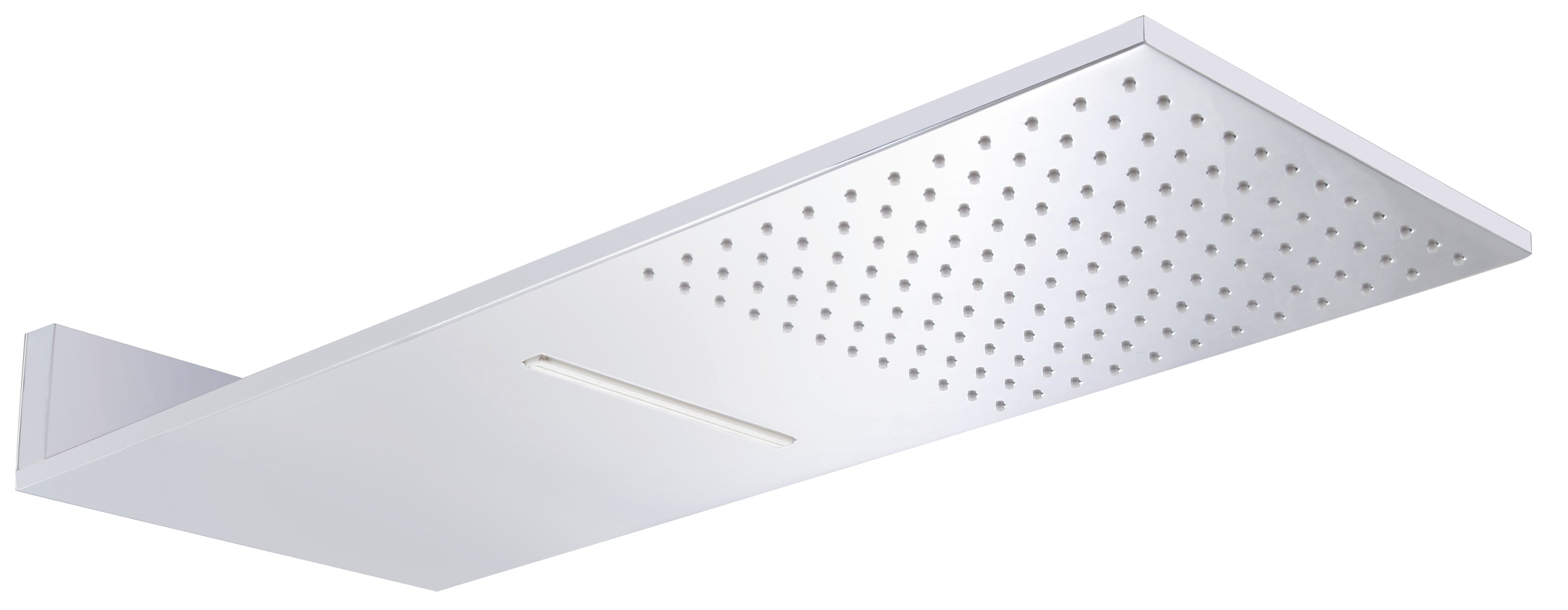 ALFI RAIN10SW-PC Polished Chrome 10" Wall-Mounted Square Waterfall Rain Shower Head