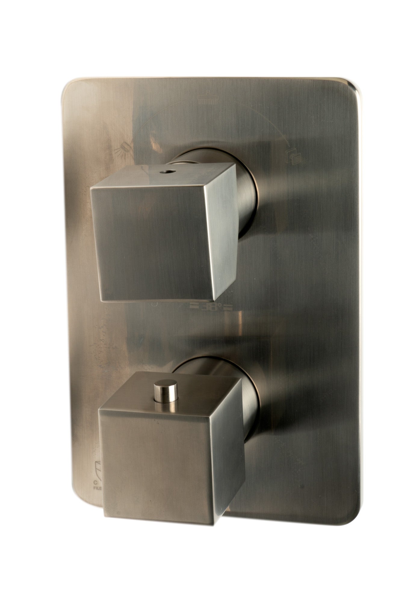 ALFI AB2287-BN Brushed Nickel 3 Way Thermostatic Shower Set with Body Sprays