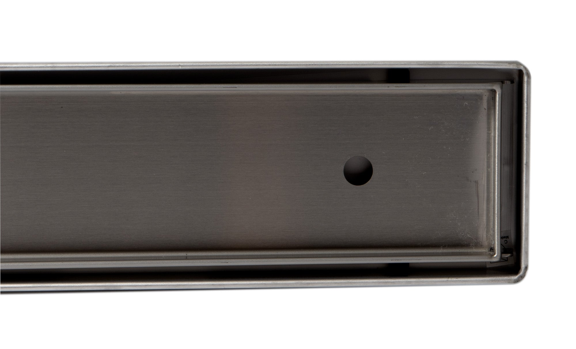 ALFI ABLD47A 47" Stainless Steel Linear Shower Drain with No Cover