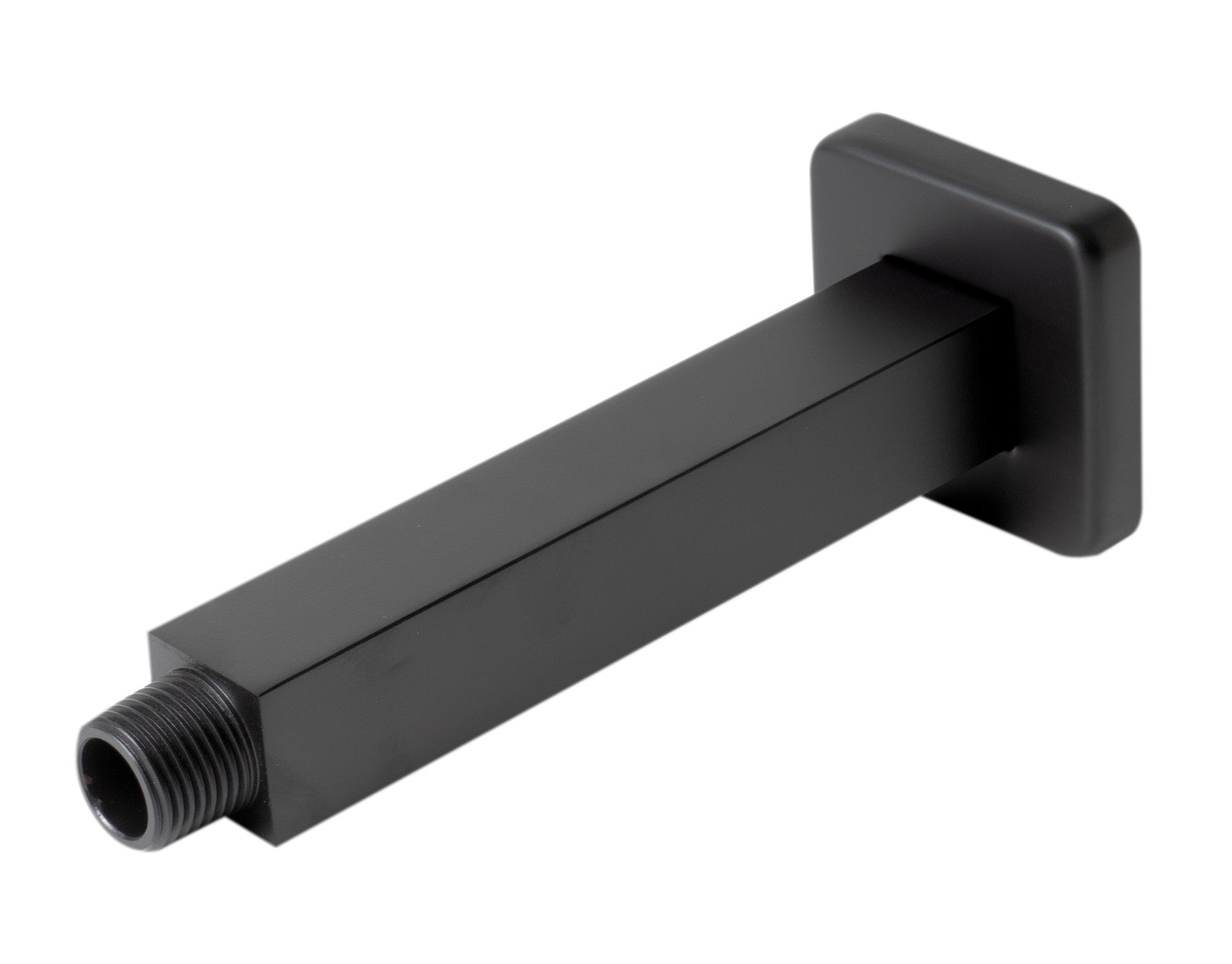 ALFI ABSA6S-BM Black Matte 6" Square Ceiling Shower Arm