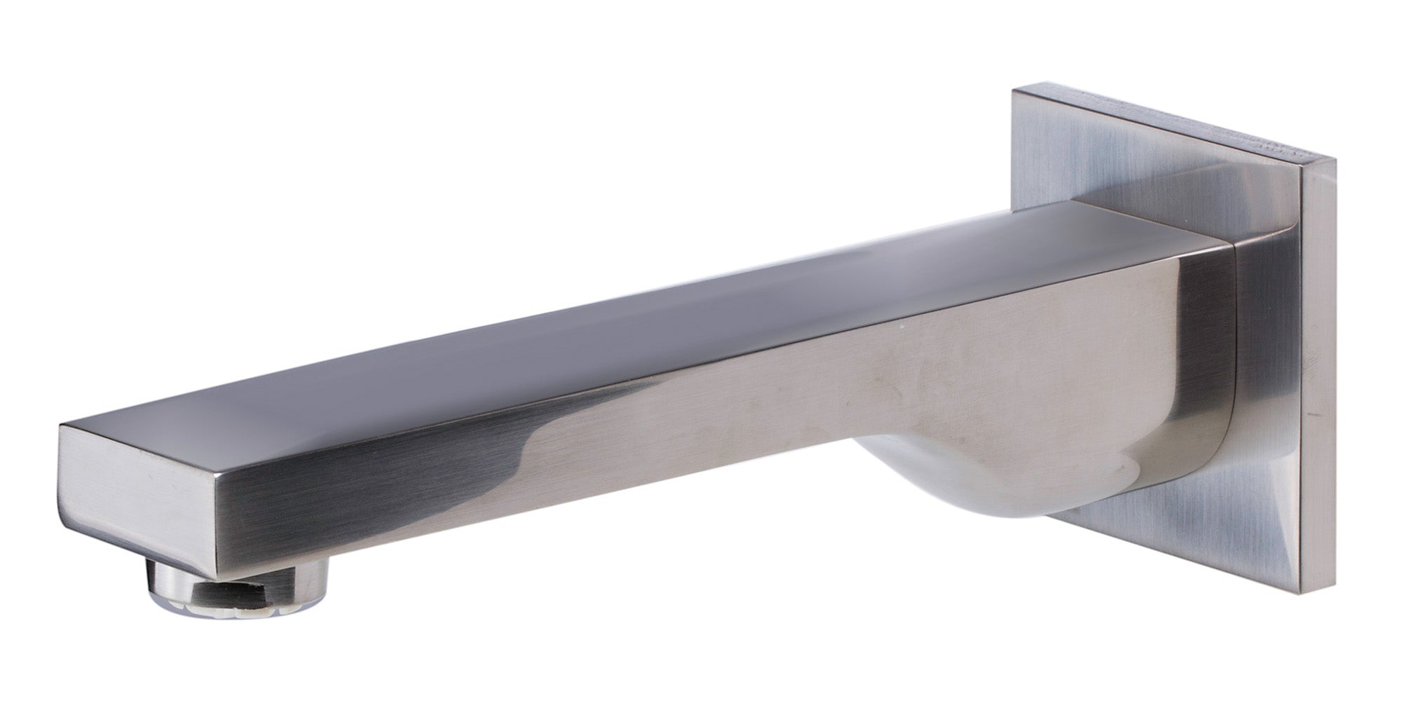 ALFI AB9201-BN Brushed Nickel Wallmounted Tub Filler Bathroom Spout