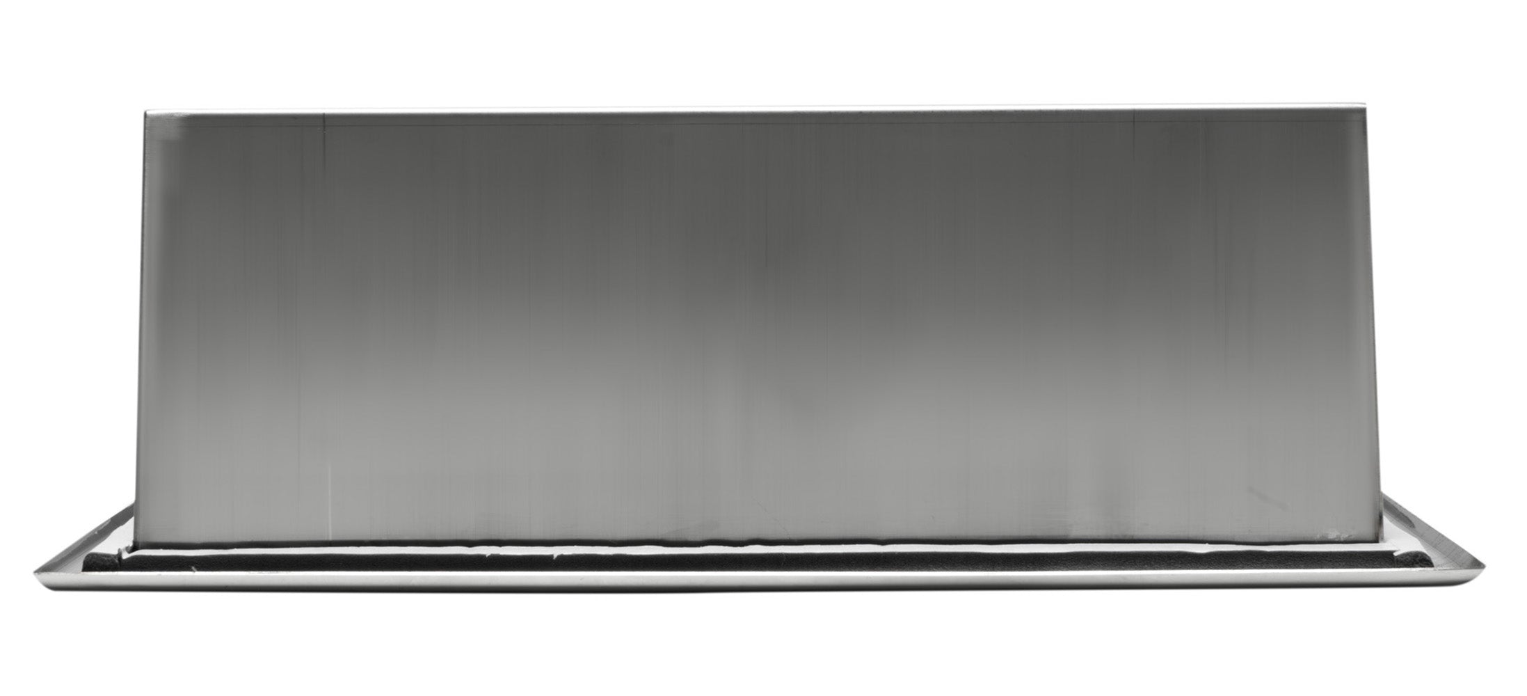 ALFI ABN2412-PSS 24 x 12 Polished Stainless Steel Horizontal Single Shelf Bath Shower Niche