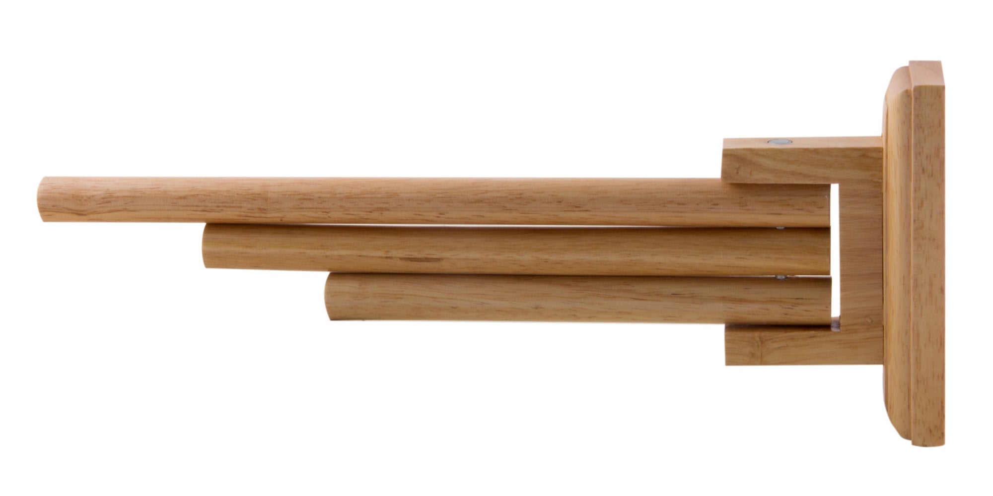 ALFI AB5506 16" Triple Rack Wooden Towel Bar Bathroom Accessory