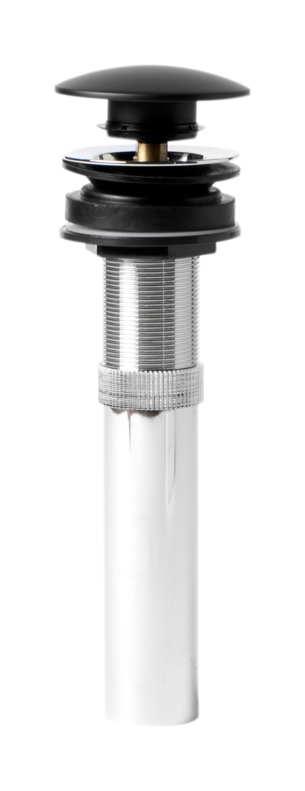 ALFI AB9055-BM Black Matte Pop Up Drain without Overflow