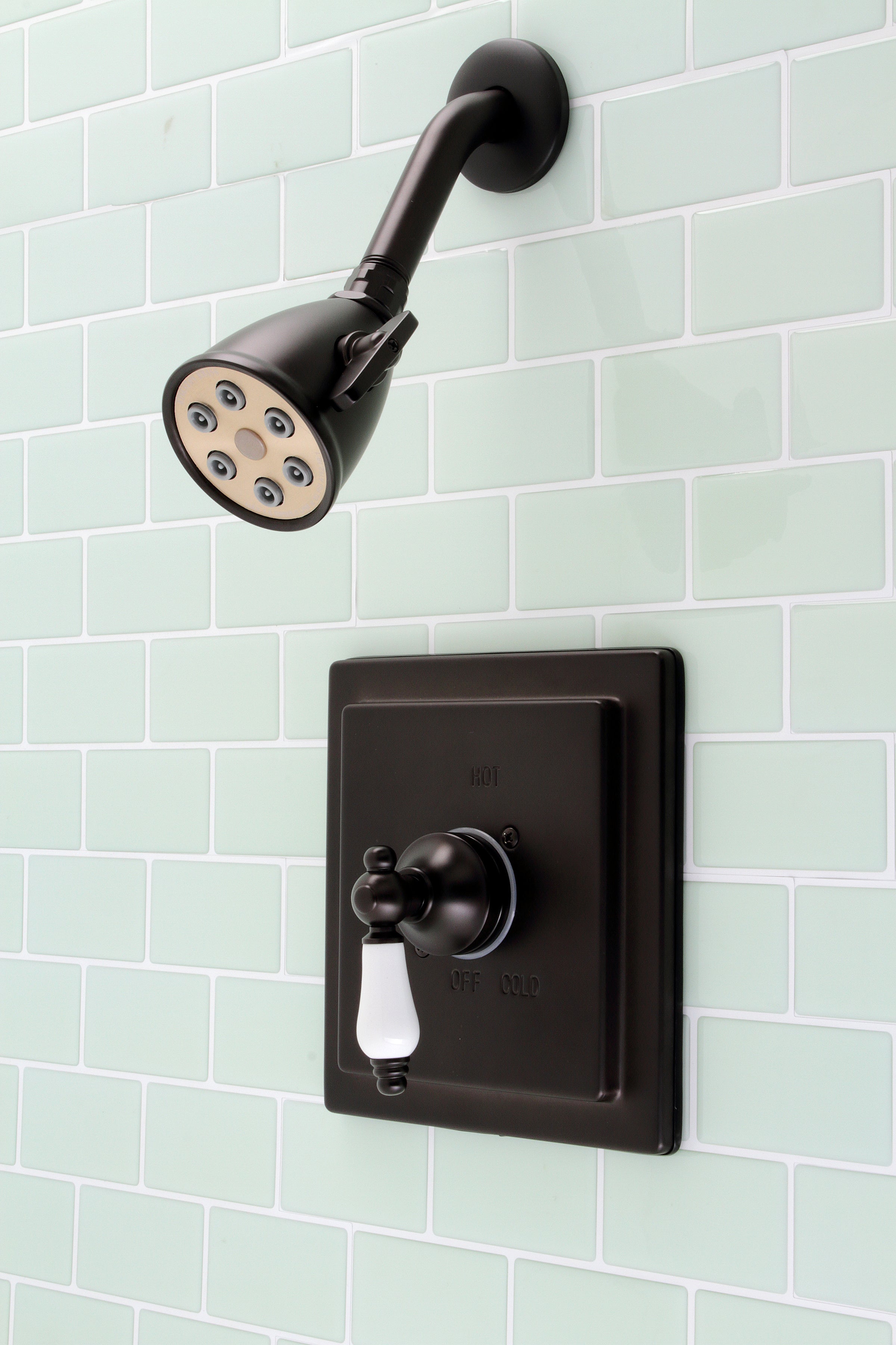 Kingston Brass VB8655PLSO Victorian Single-Handle Pressure Balanced Shower Faucet, Oil Rubbed Bronze