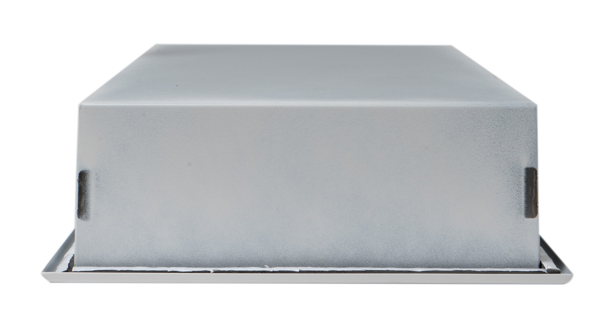 ALFI ABNC2412-W 24 x 12 White Matte Stainless Steel Horizontal Single Shelf Bath Shower Niche