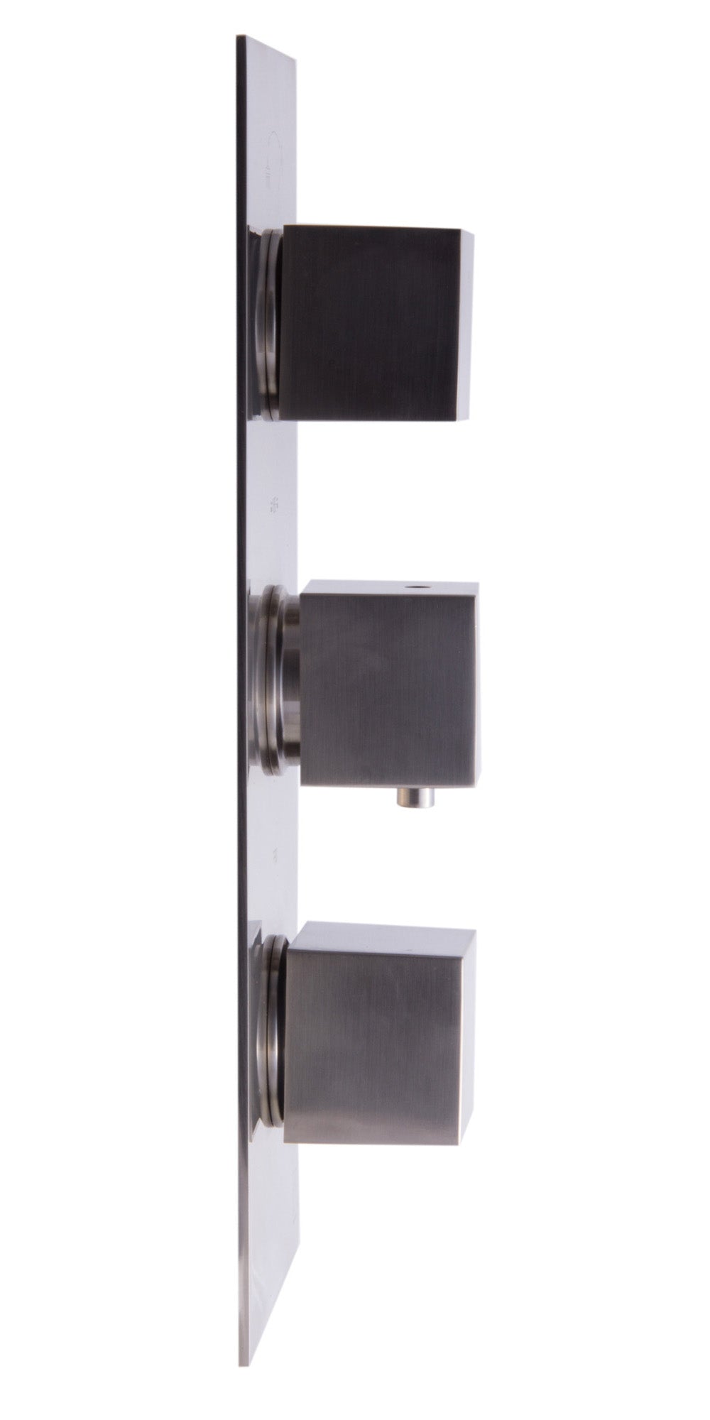 ALFI AB2701-BN Brushed Nickel Square 2 Way Thermostatic Shower Mixer