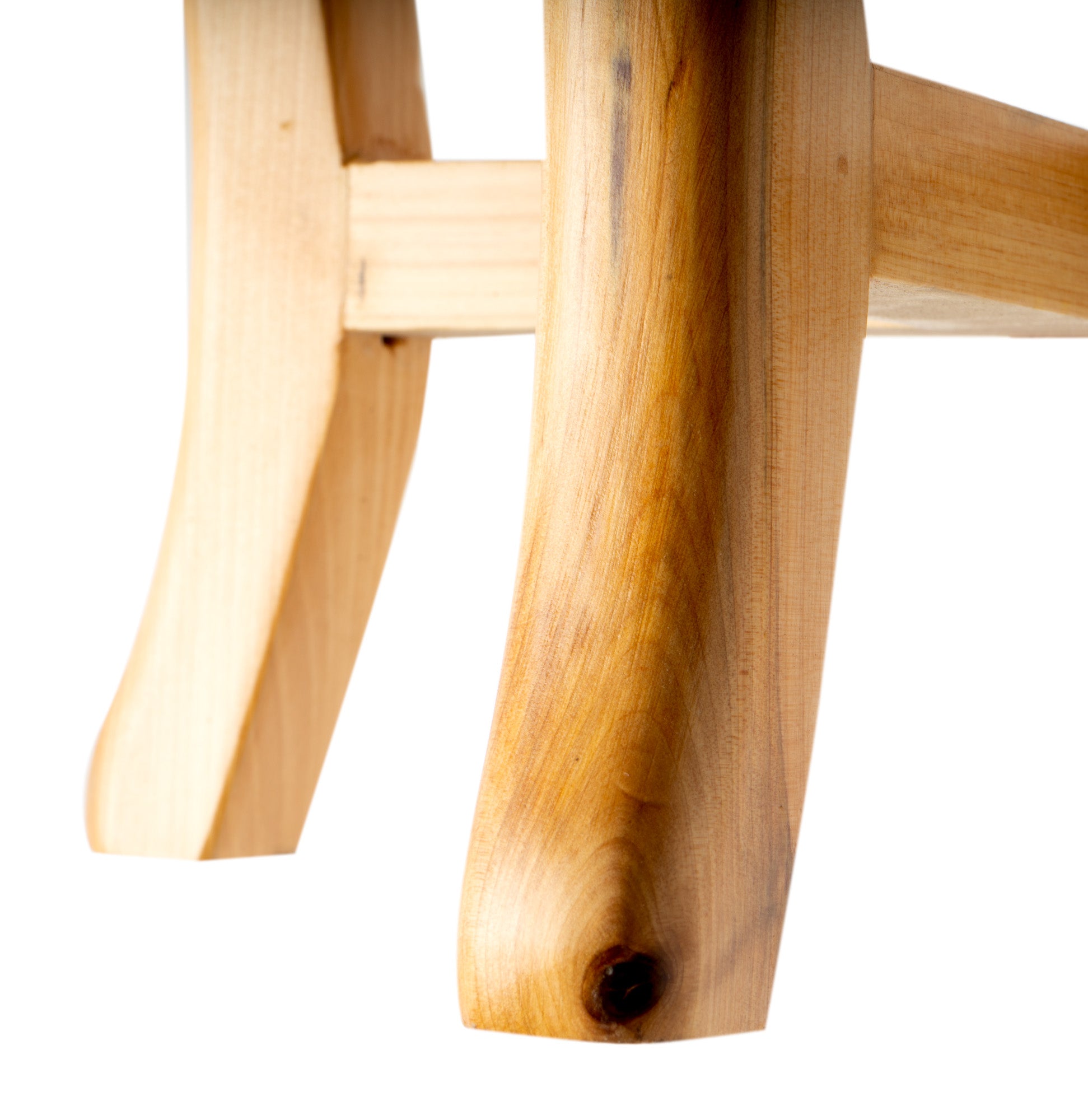 ALFI AB4406 11" Cedar Wood Round  Stool Multi-Purpose Accessory