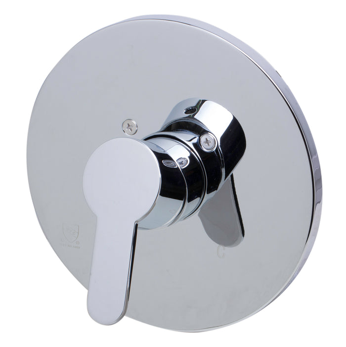 ALFI AB3001-PC Polished Chrome Shower Valve Mixer with Rounded Lever Handle