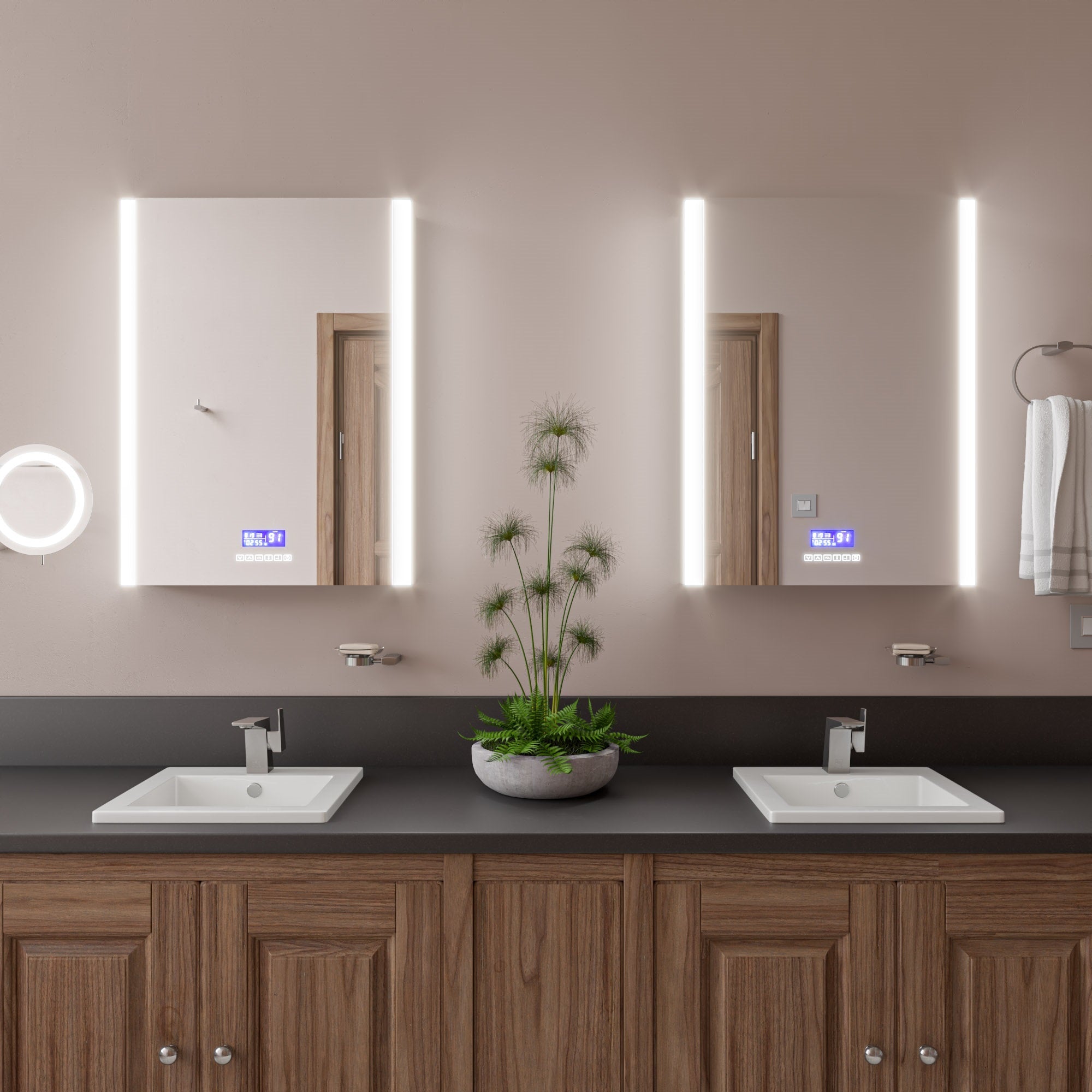 ALFI AB1470-BN Brushed Nickel Modern Single Hole Bathroom Faucet