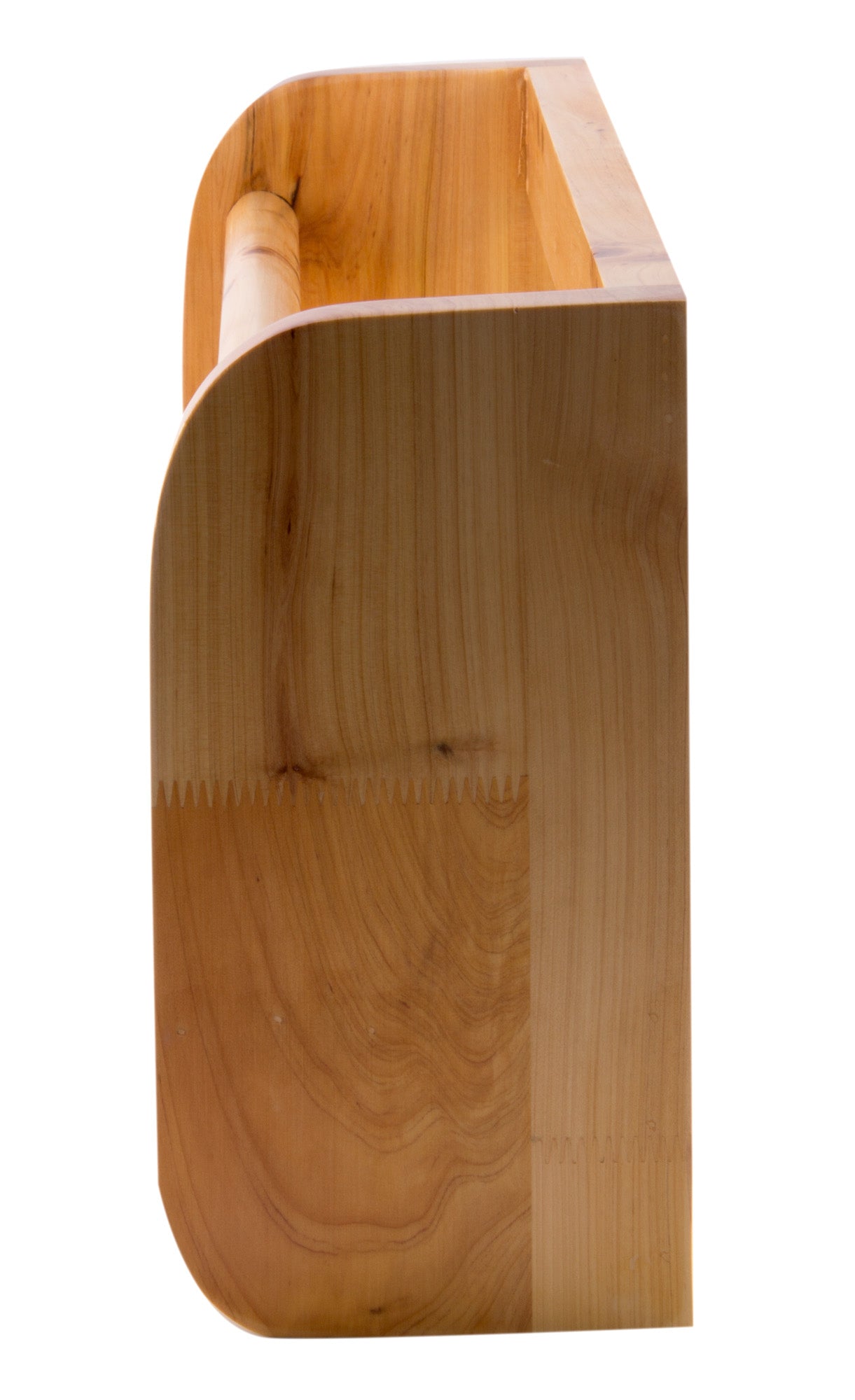 ALFI AB5508 18" Wall Mounted Wooden Shelf & Hooks Bathroom Accessory