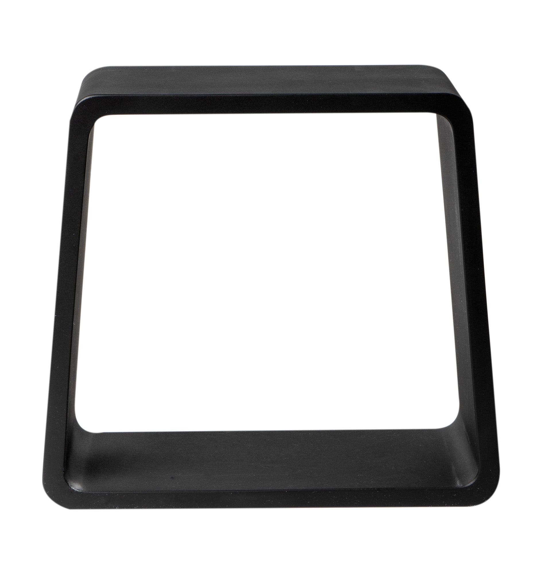ALFI ABST55BM Black Matte Solid Surface Resin Bathroom / Shower Stool